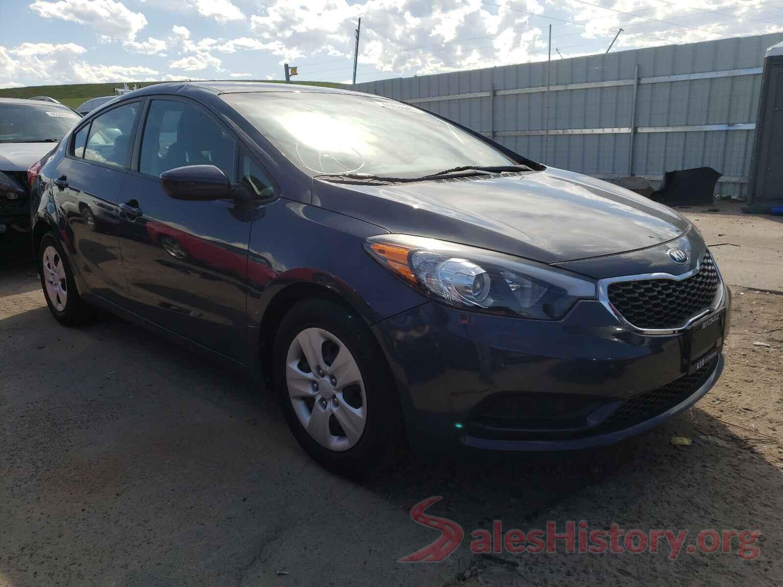 KNAFK4A69G5543548 2016 KIA FORTE