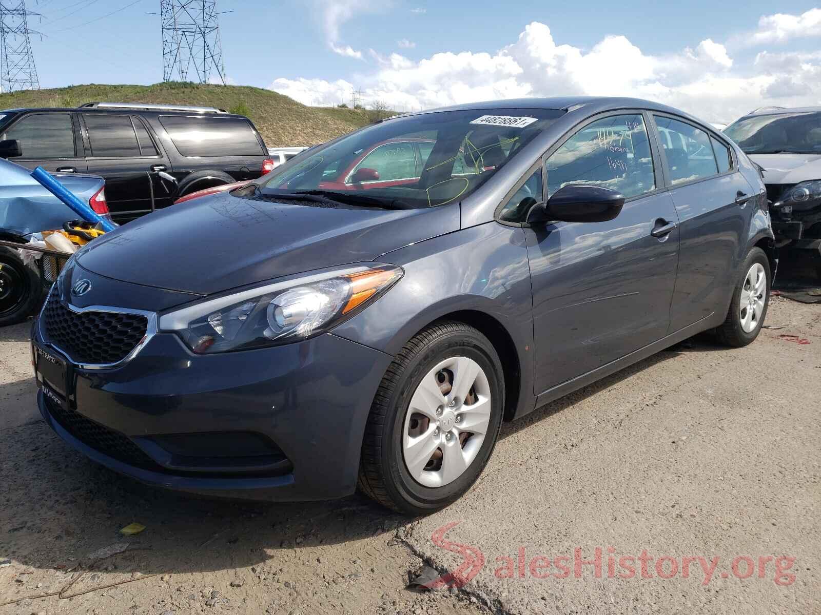 KNAFK4A69G5543548 2016 KIA FORTE