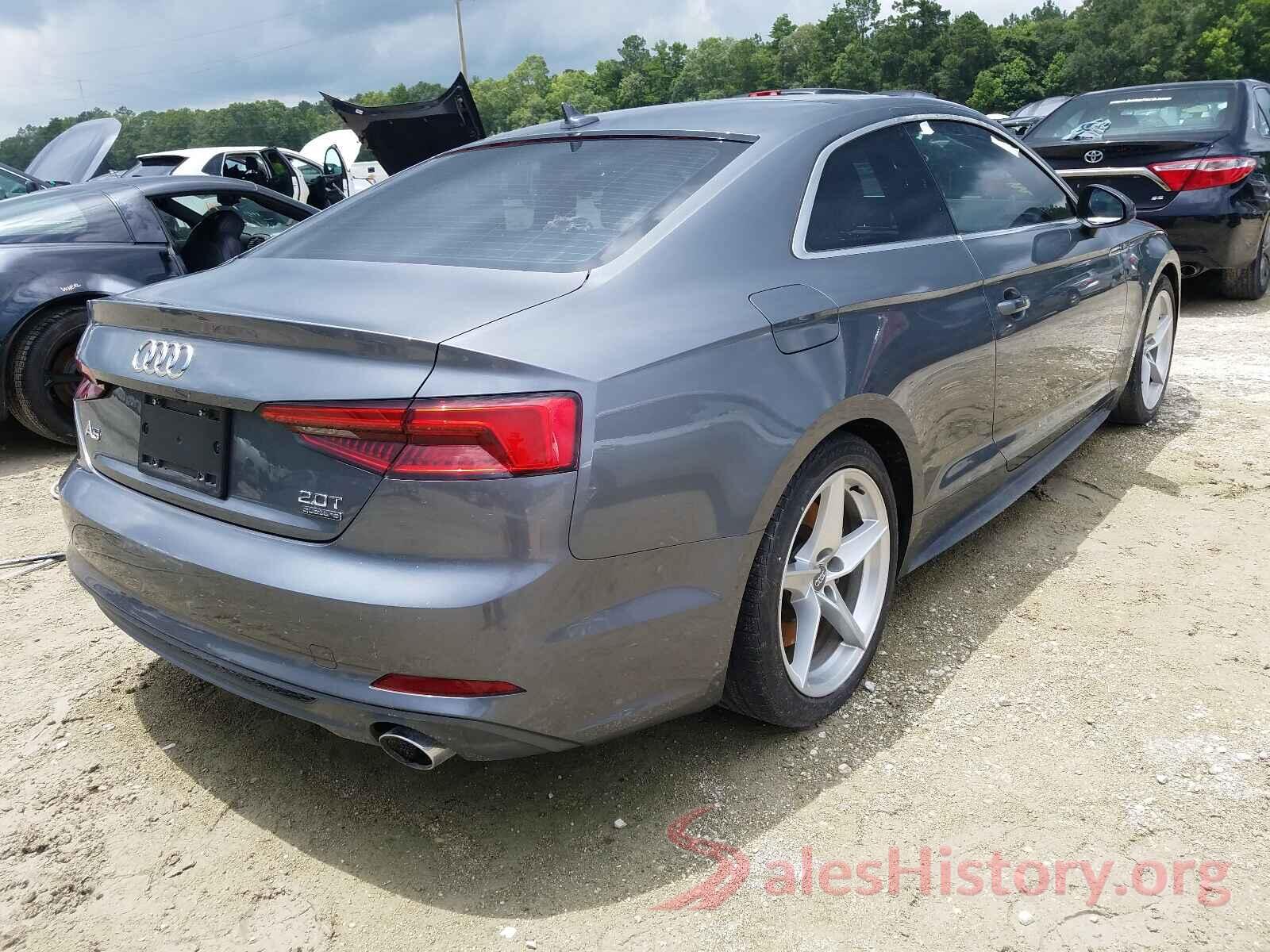 WAUSNAF52JA001615 2018 AUDI A5