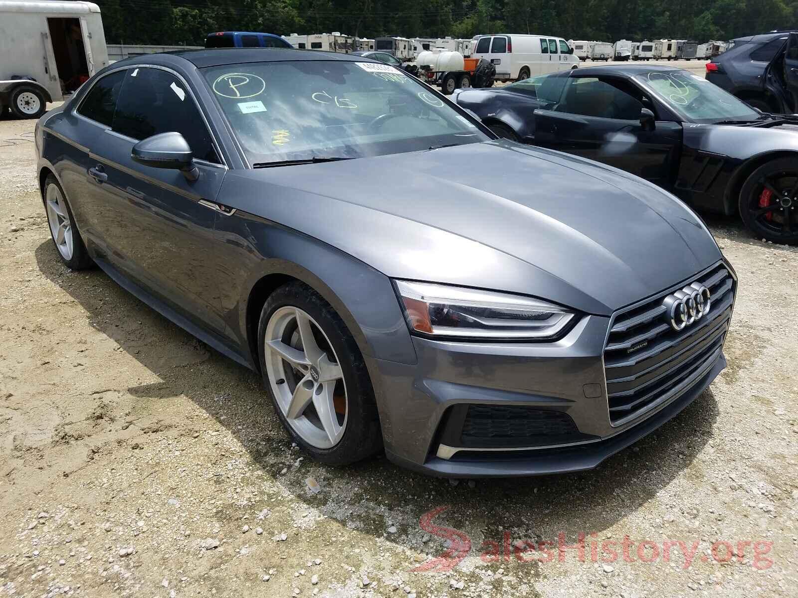 WAUSNAF52JA001615 2018 AUDI A5