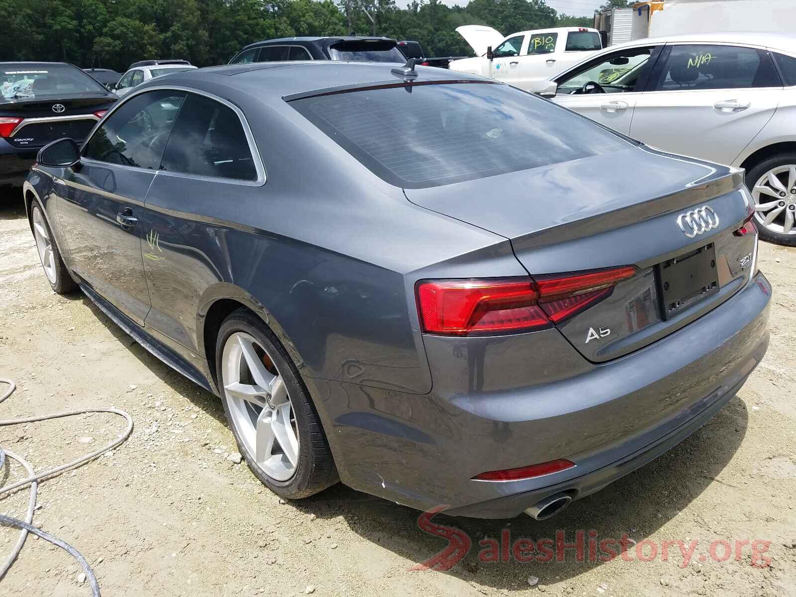 WAUSNAF52JA001615 2018 AUDI A5