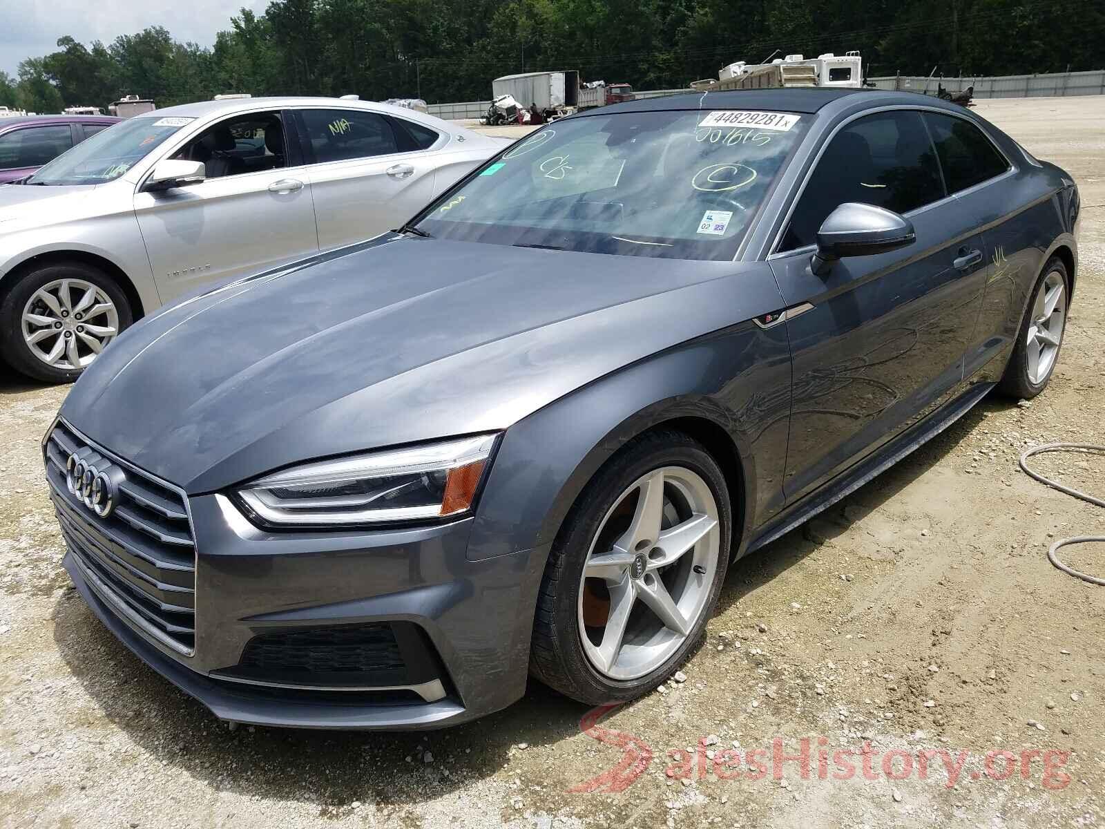 WAUSNAF52JA001615 2018 AUDI A5