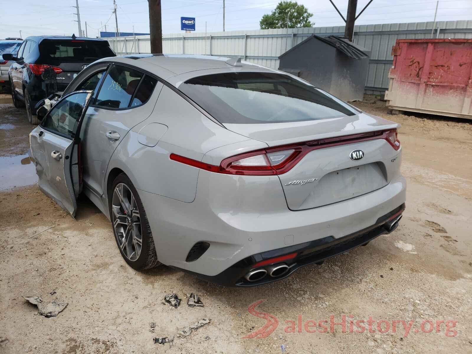 KNAE45LC8K6059789 2019 KIA STINGER