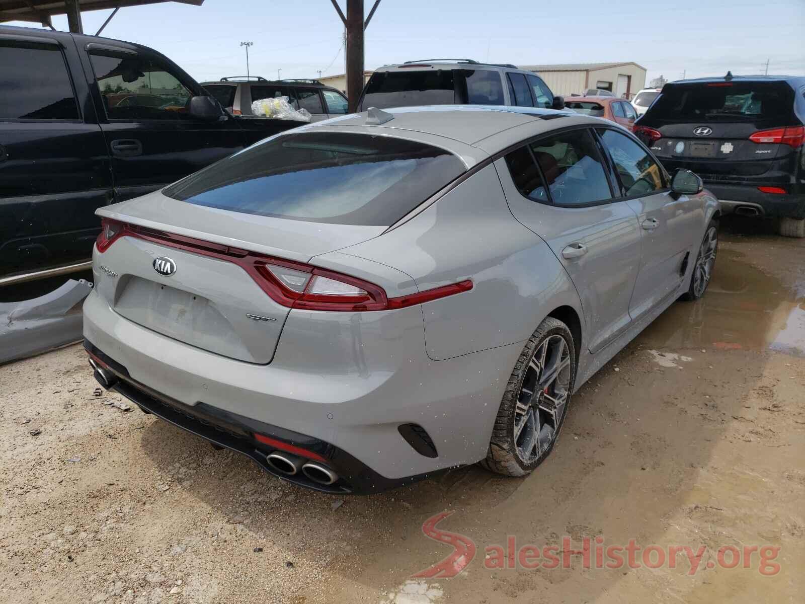 KNAE45LC8K6059789 2019 KIA STINGER