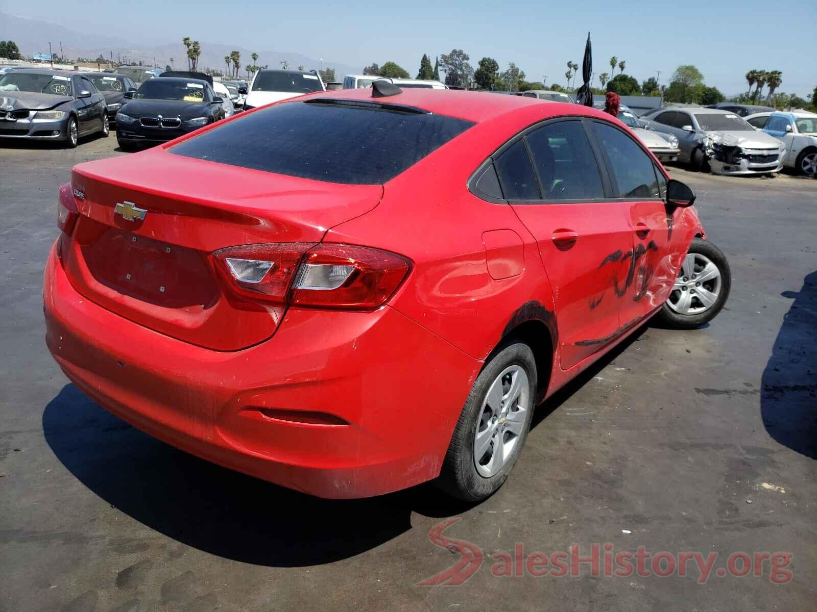 1G1BC5SM4J7238593 2018 CHEVROLET CRUZE