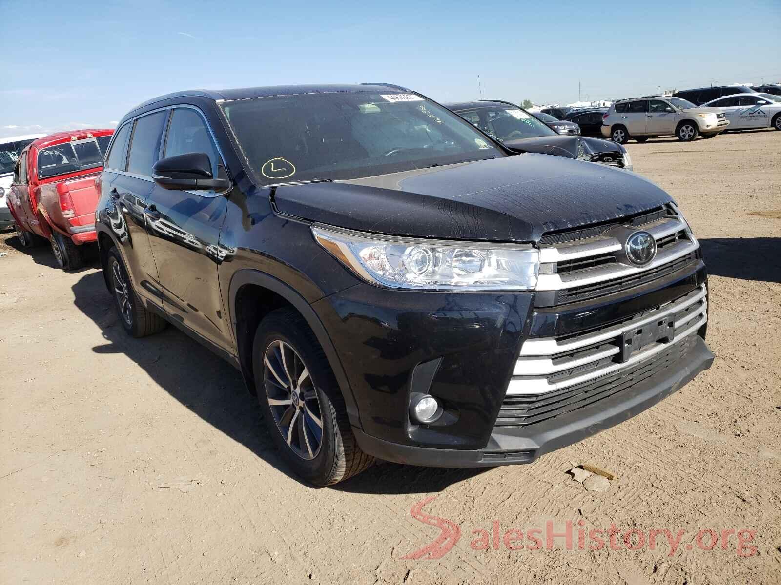 5TDJZRFH3JS529808 2018 TOYOTA HIGHLANDER