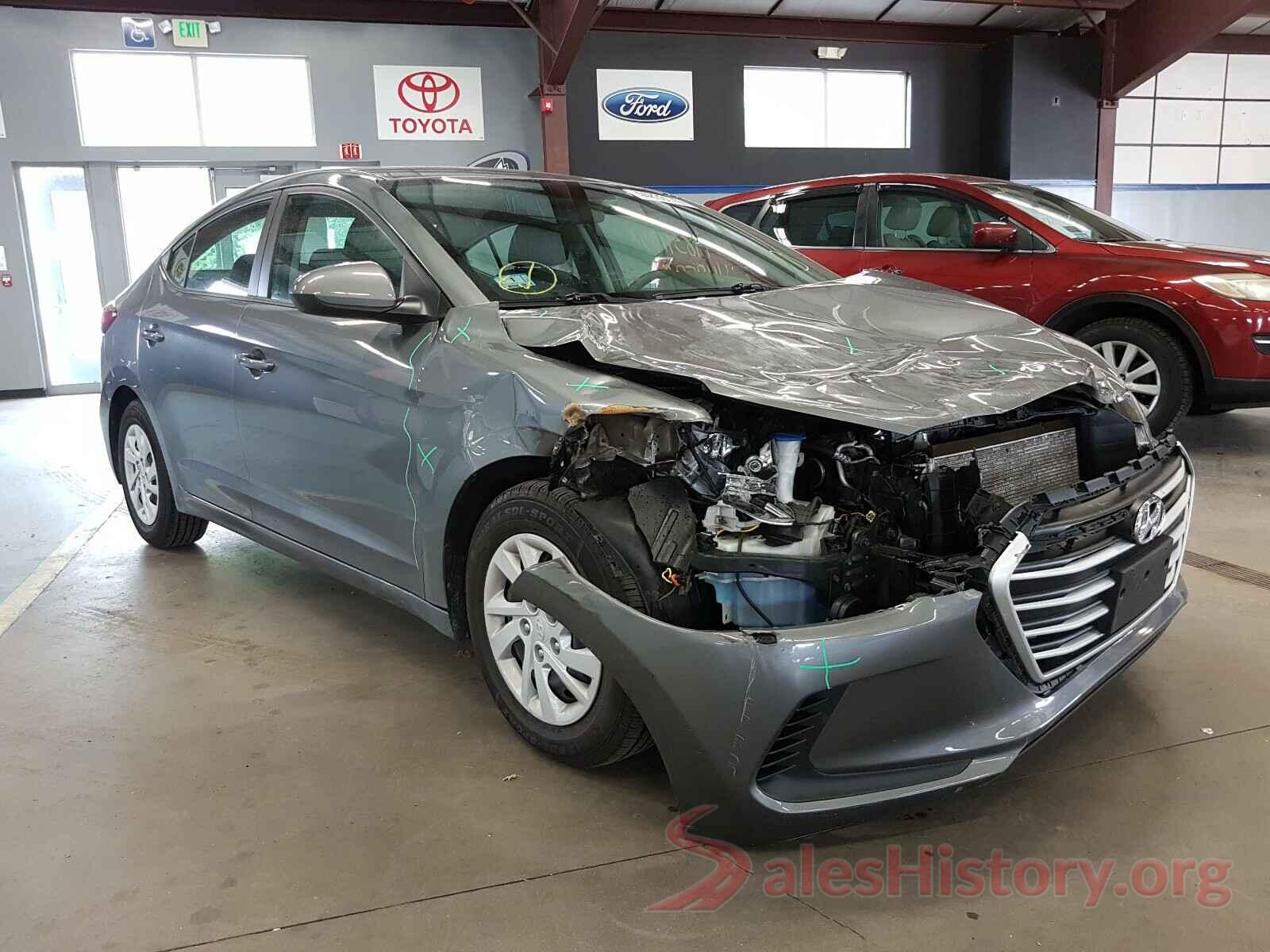 5NPD74LF5JH259009 2018 HYUNDAI ELANTRA