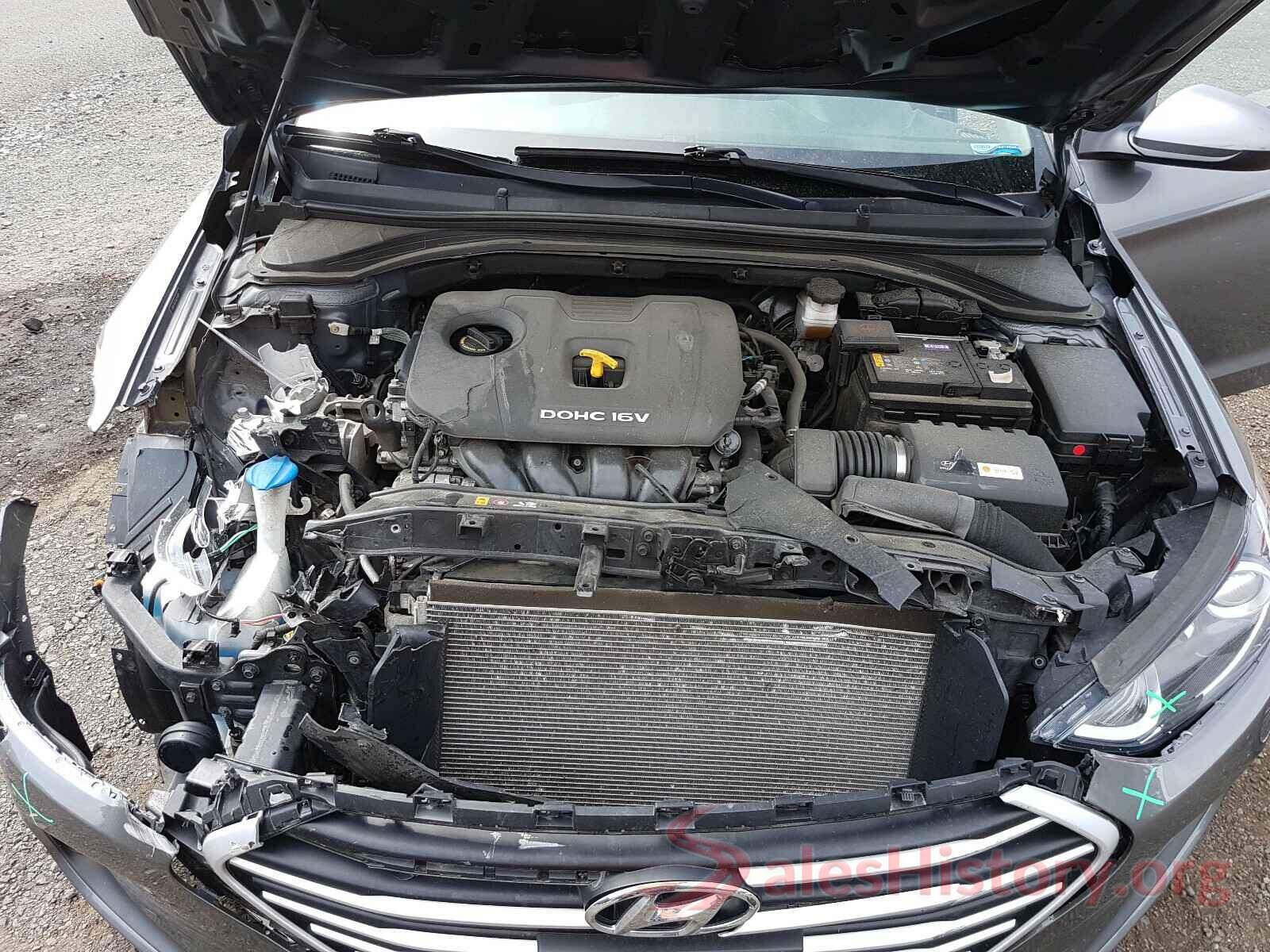 5NPD74LF5JH259009 2018 HYUNDAI ELANTRA