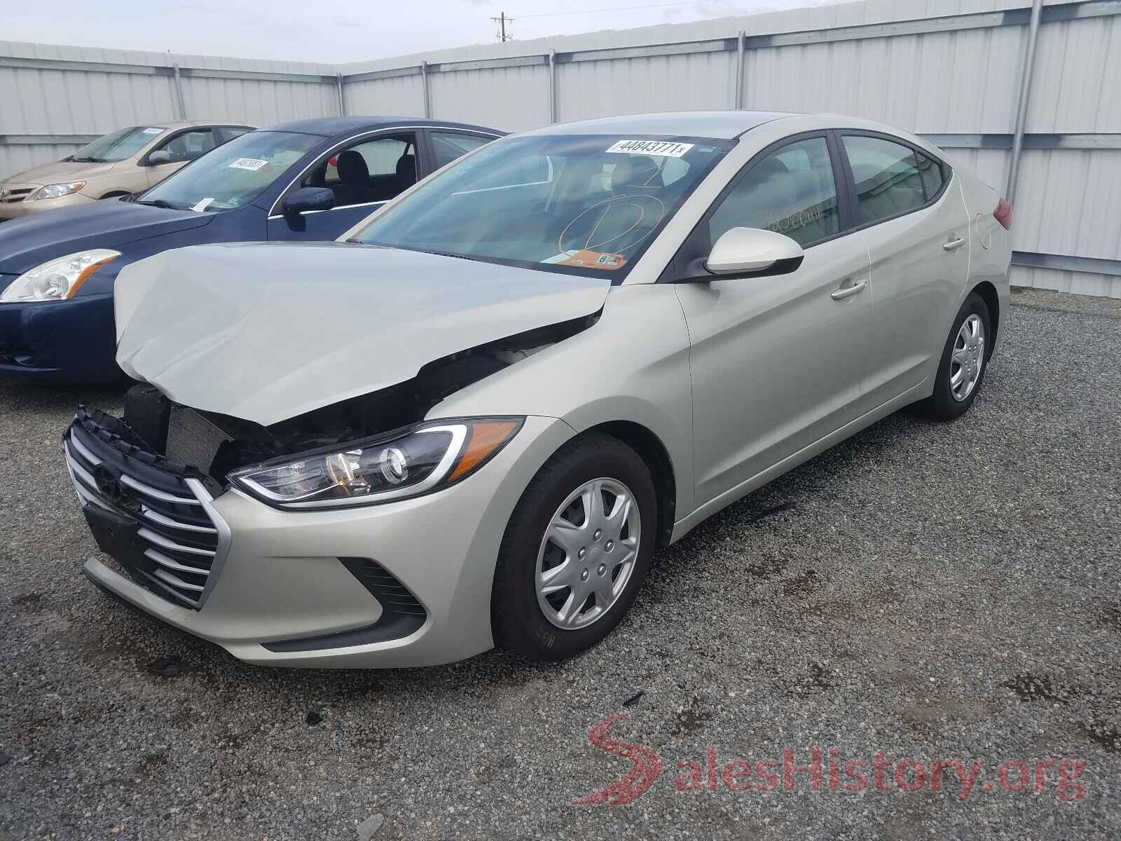 KMHD74LF9HU350229 2017 HYUNDAI ELANTRA