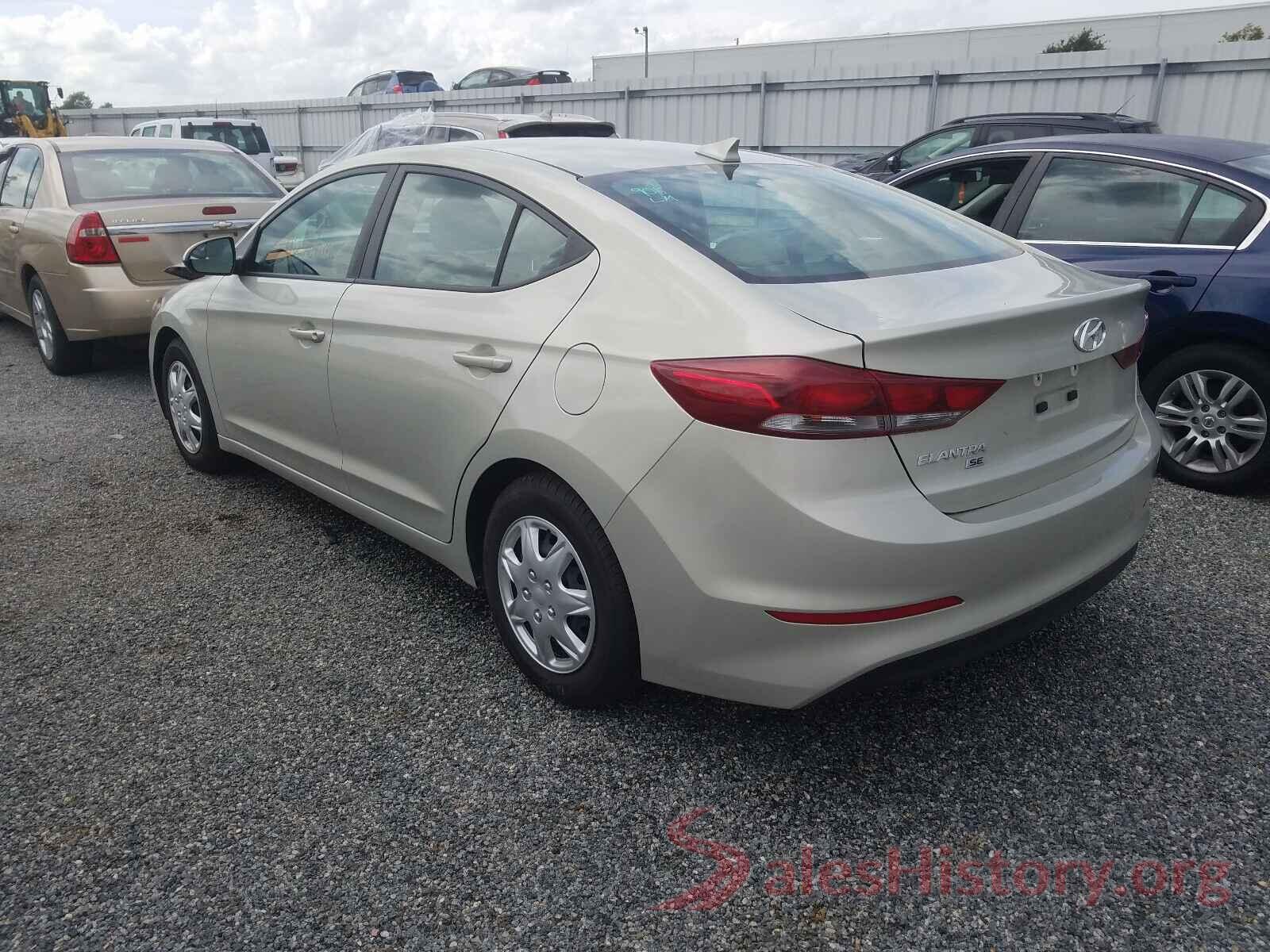 KMHD74LF9HU350229 2017 HYUNDAI ELANTRA