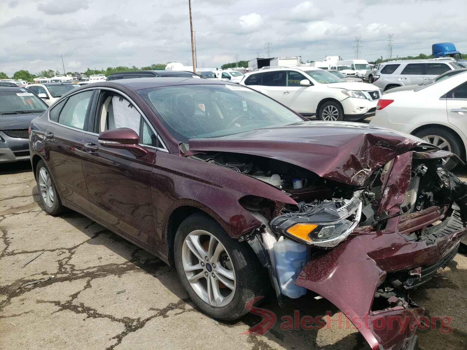 3FA6P0HD0JR180133 2018 FORD FUSION