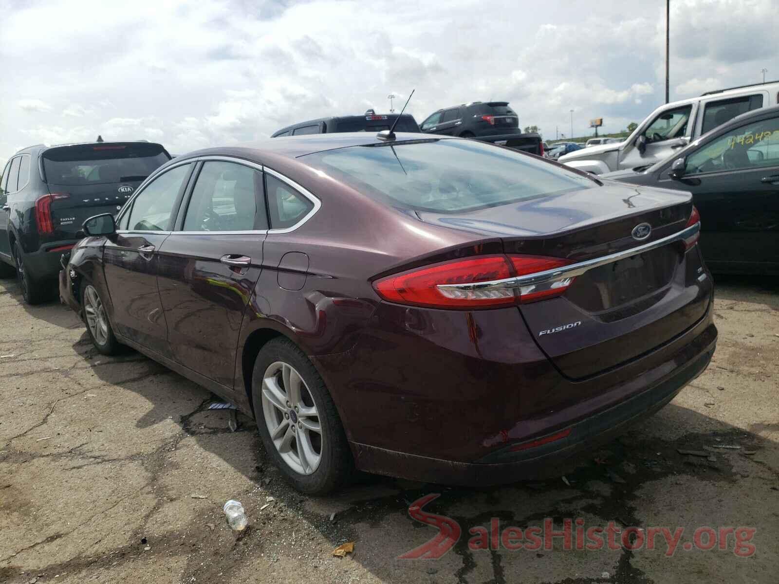 3FA6P0HD0JR180133 2018 FORD FUSION