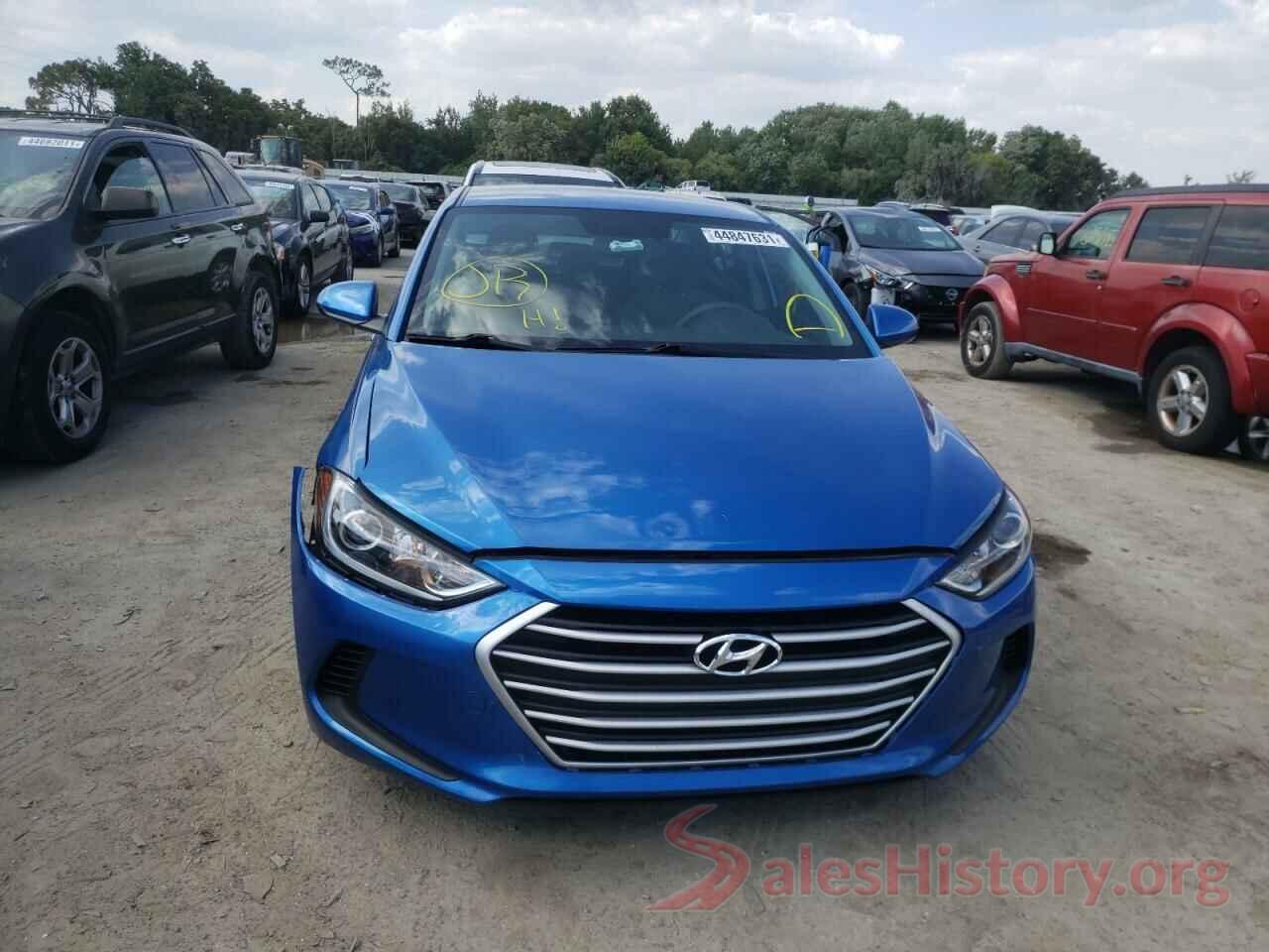 KMHD84LF9HU226023 2017 HYUNDAI ELANTRA