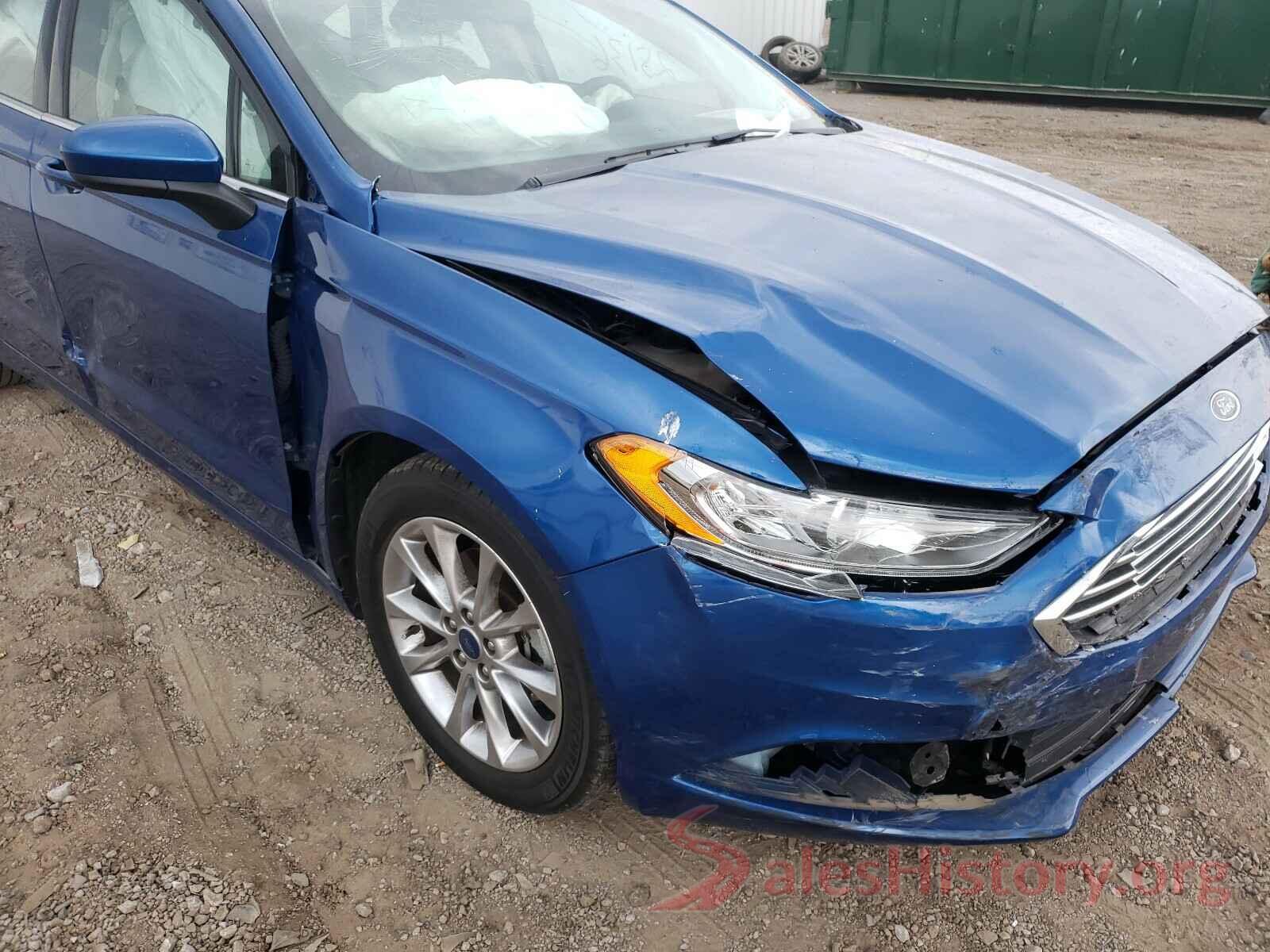 3FA6P0H76HR348247 2017 FORD FUSION