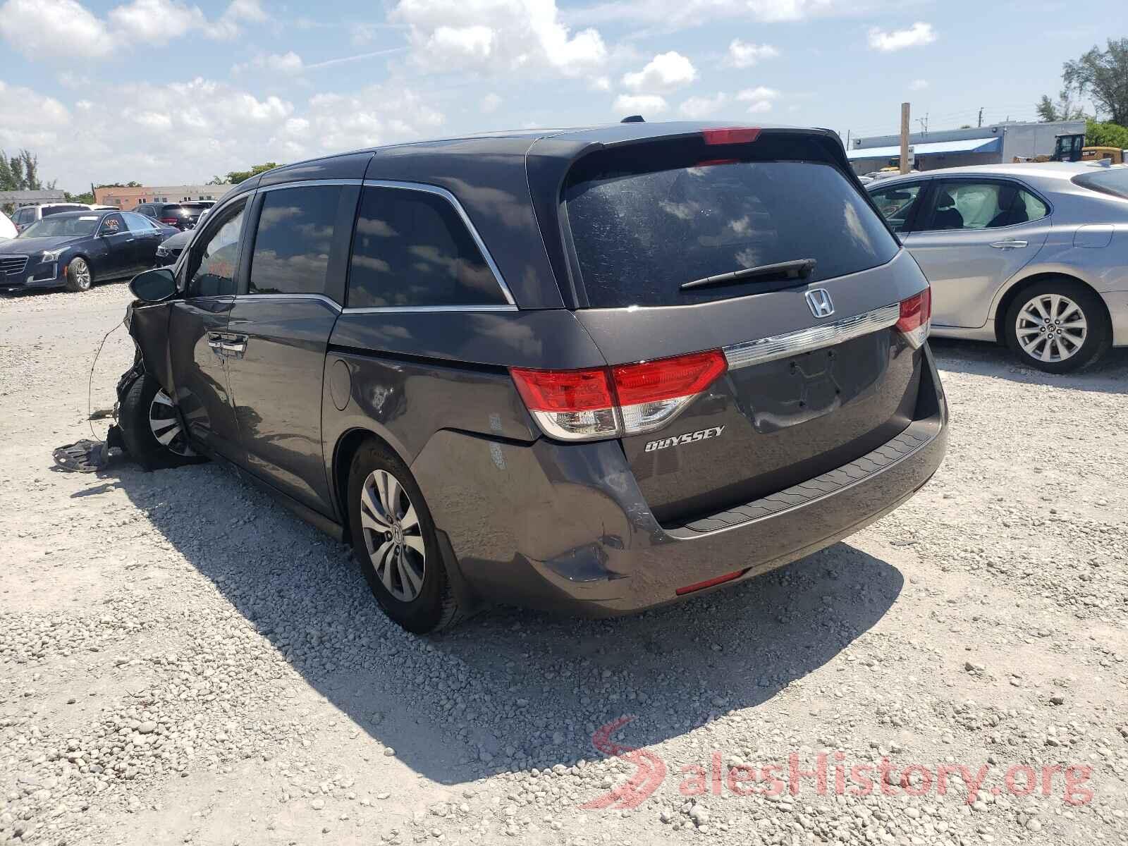 5FNRL5H62GB044033 2016 HONDA ODYSSEY