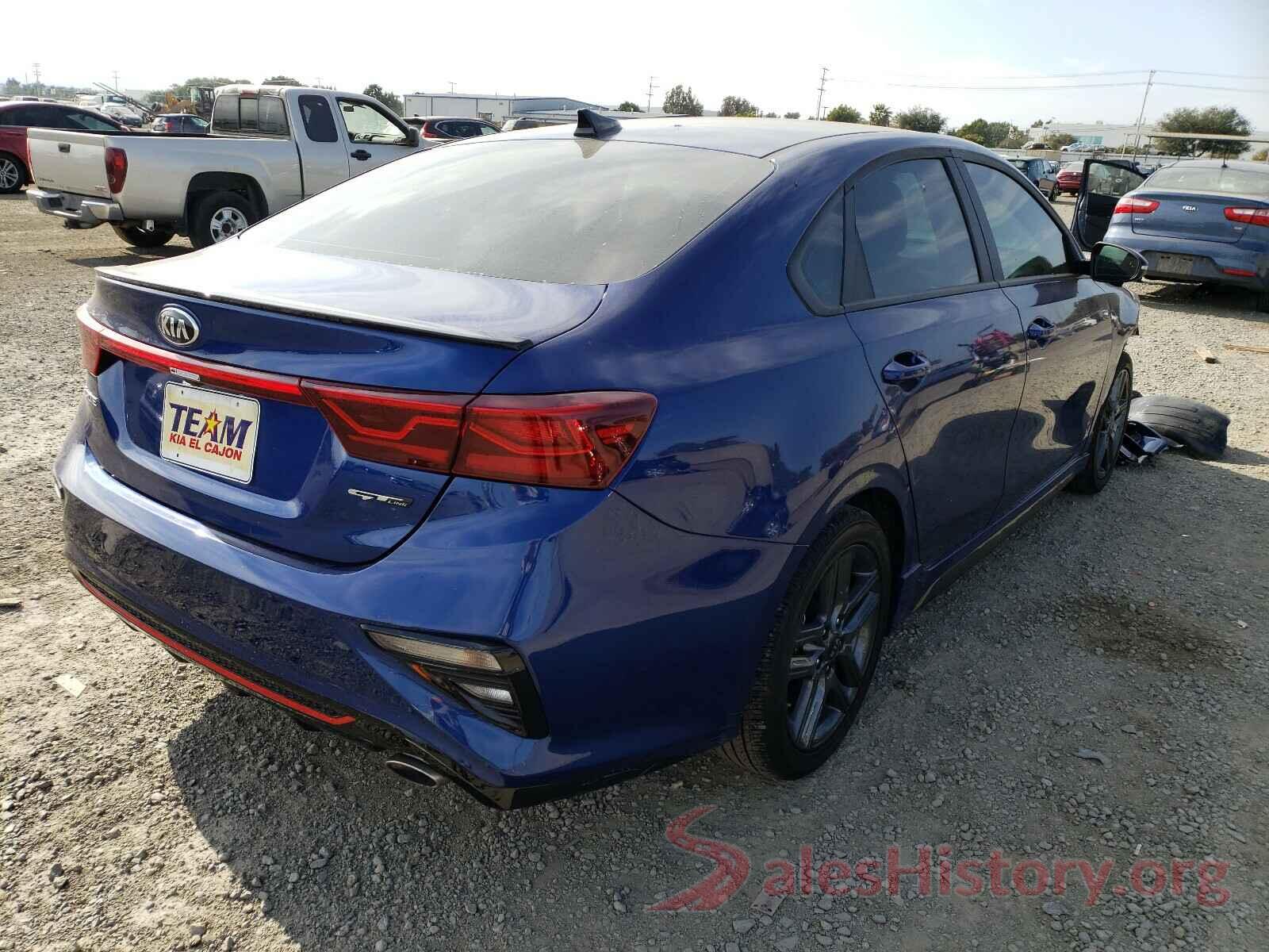 3KPF34AD3LE259698 2020 KIA FORTE