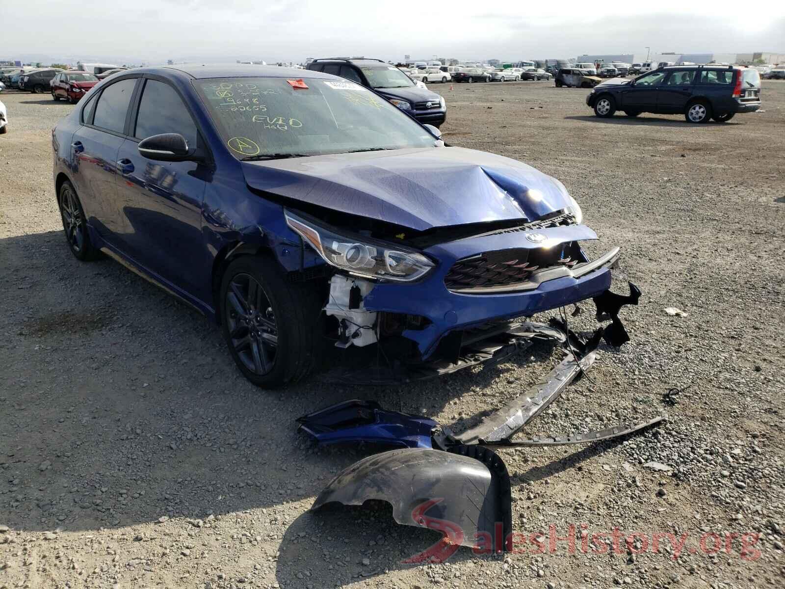 3KPF34AD3LE259698 2020 KIA FORTE