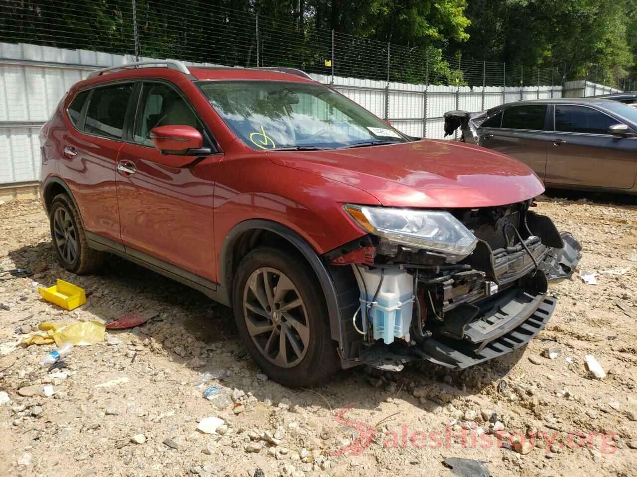 5N1AT2MV7GC784422 2016 NISSAN ROGUE