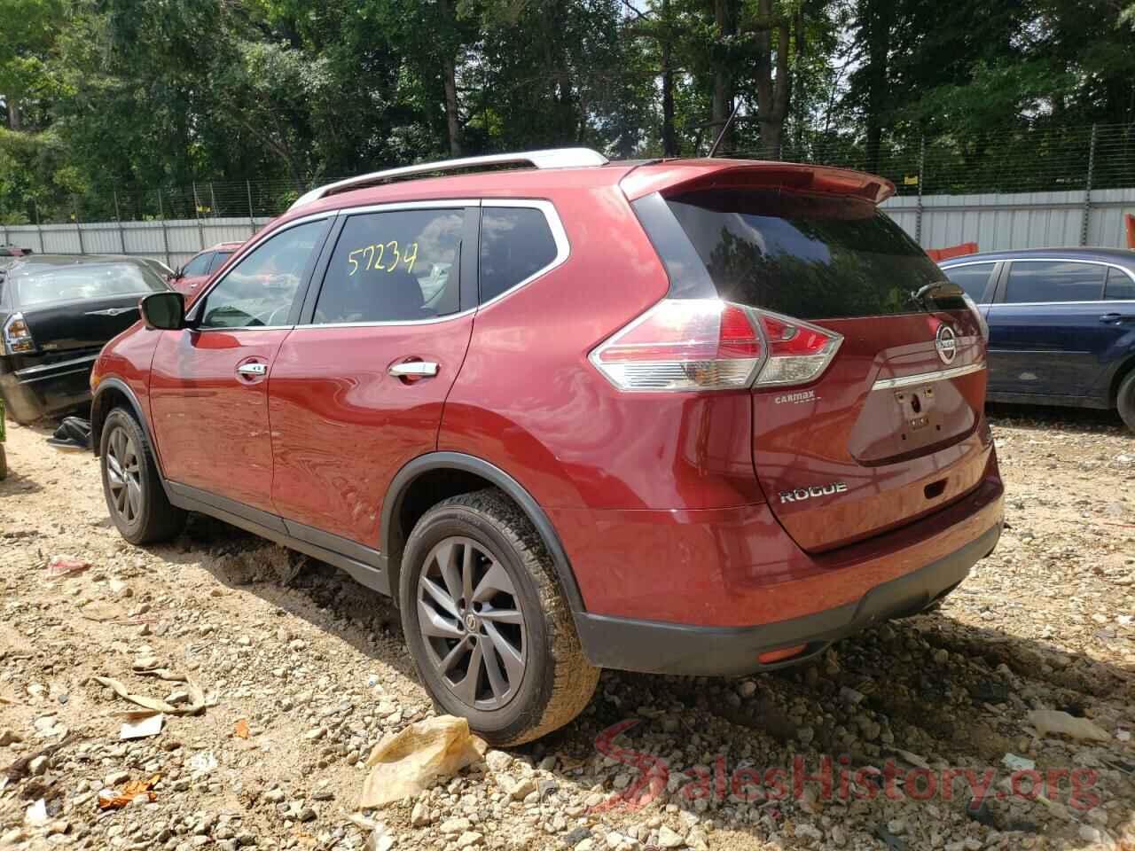 5N1AT2MV7GC784422 2016 NISSAN ROGUE