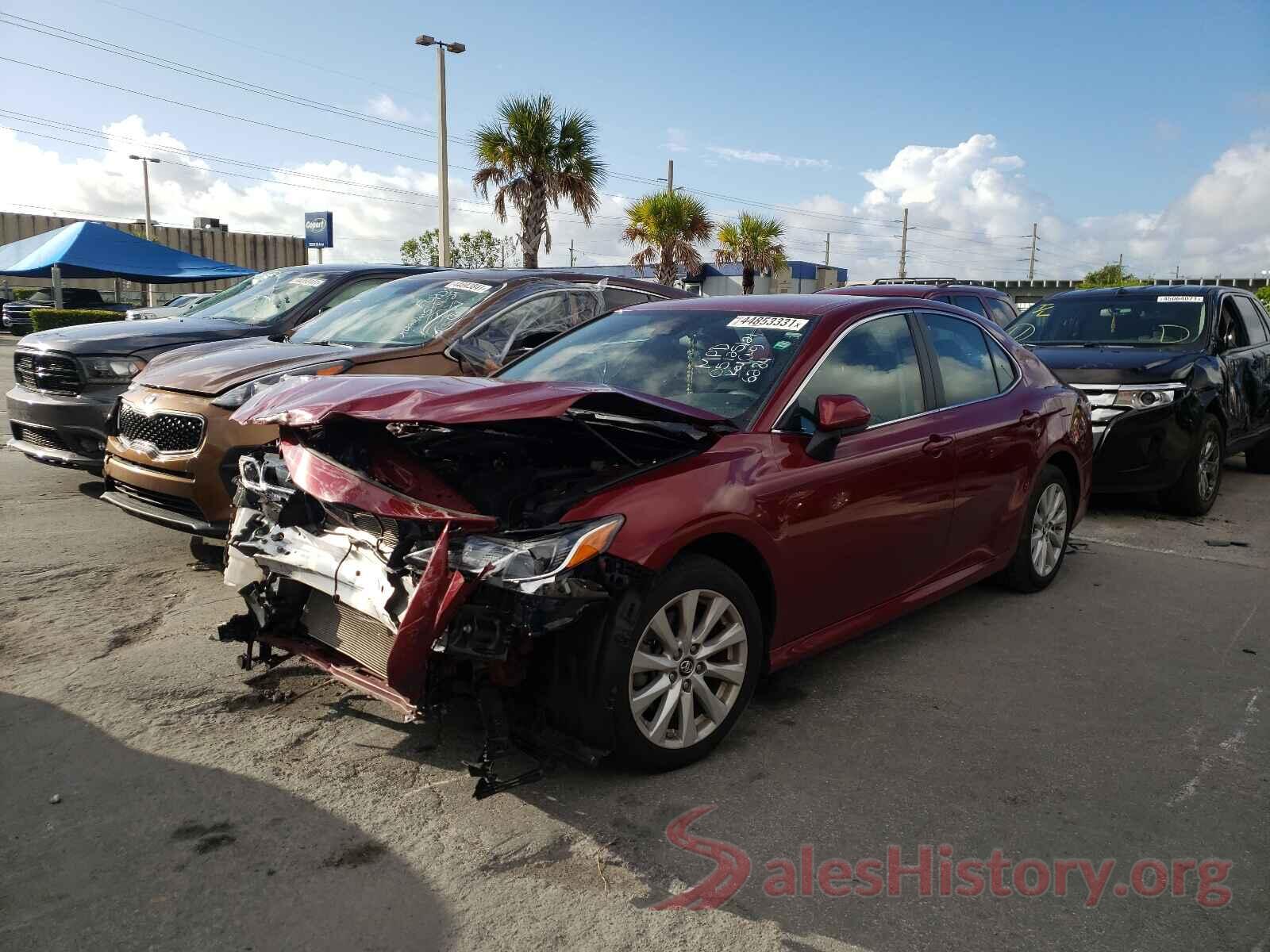 4T1B11HK6KU246284 2019 TOYOTA CAMRY