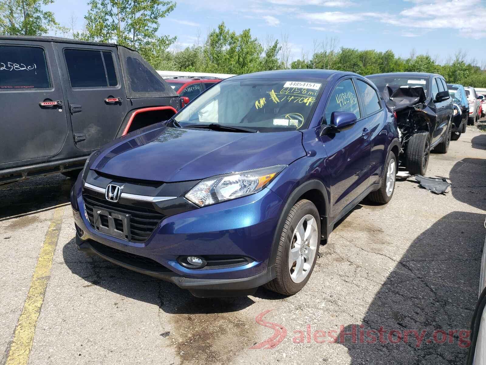 3CZRU6H54GM747049 2016 HONDA HR-V