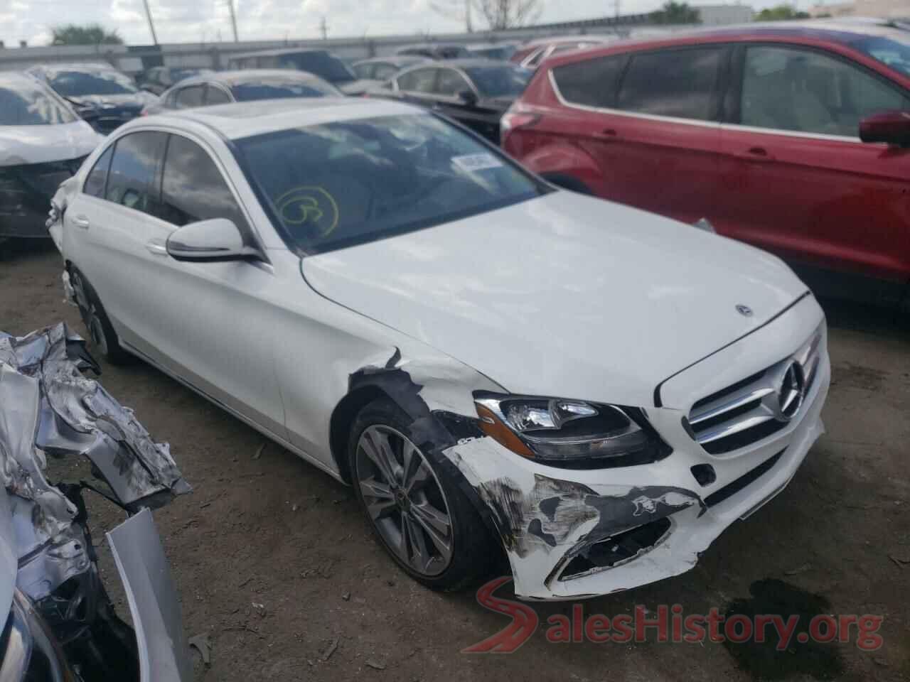 55SWF4JB8JU235540 2018 MERCEDES-BENZ C CLASS