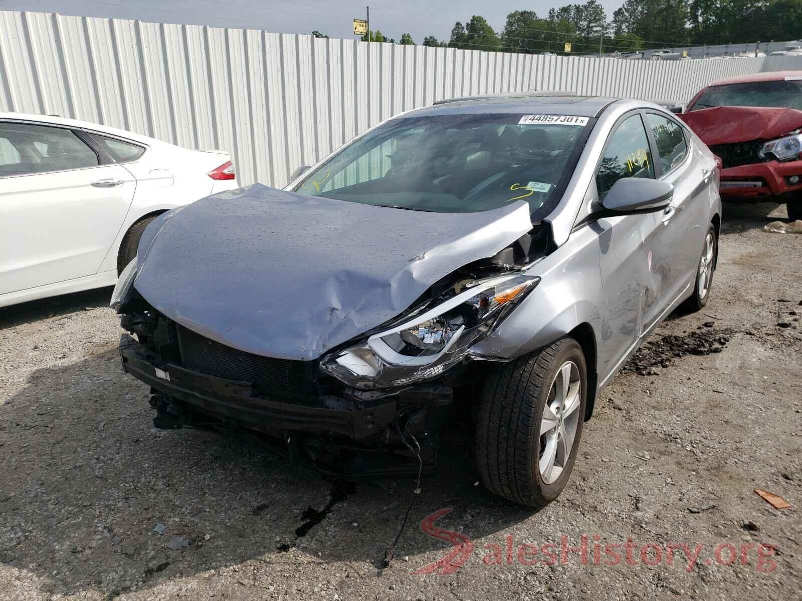 5NPDH4AE8GH726665 2016 HYUNDAI ELANTRA