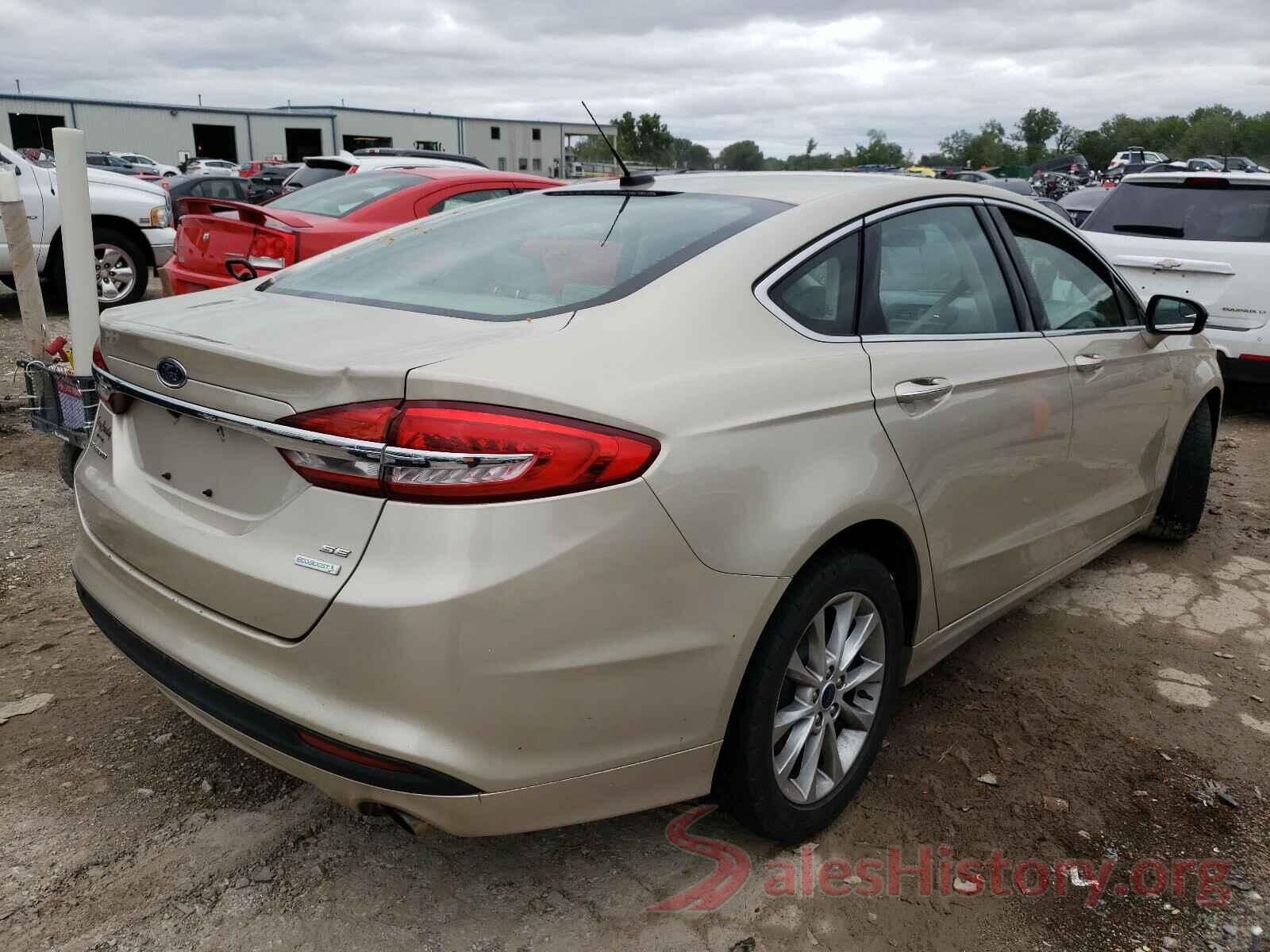 3FA6P0HD7HR124457 2017 FORD FUSION