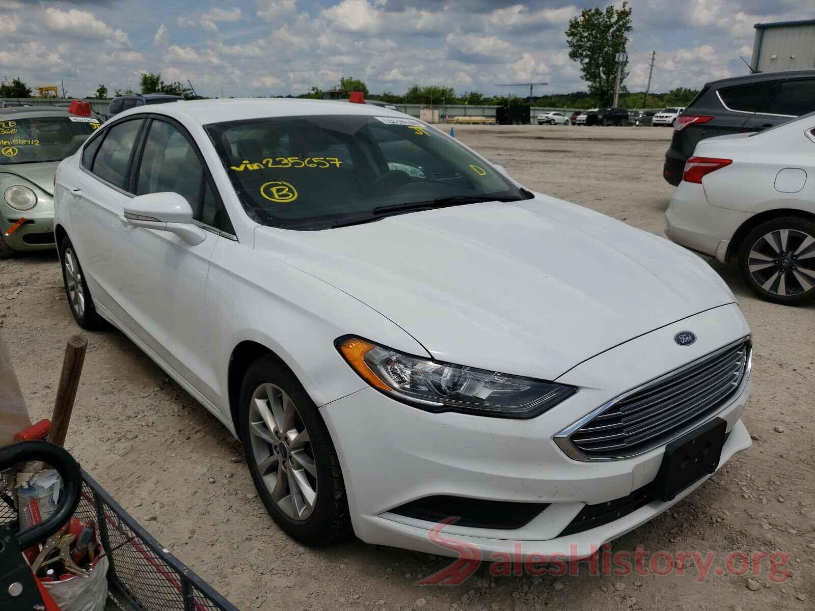 3FA6P0H78HR235657 2017 FORD FUSION