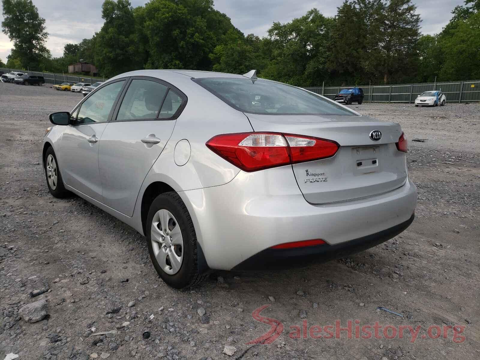 KNAFK4A69G5459777 2016 KIA FORTE