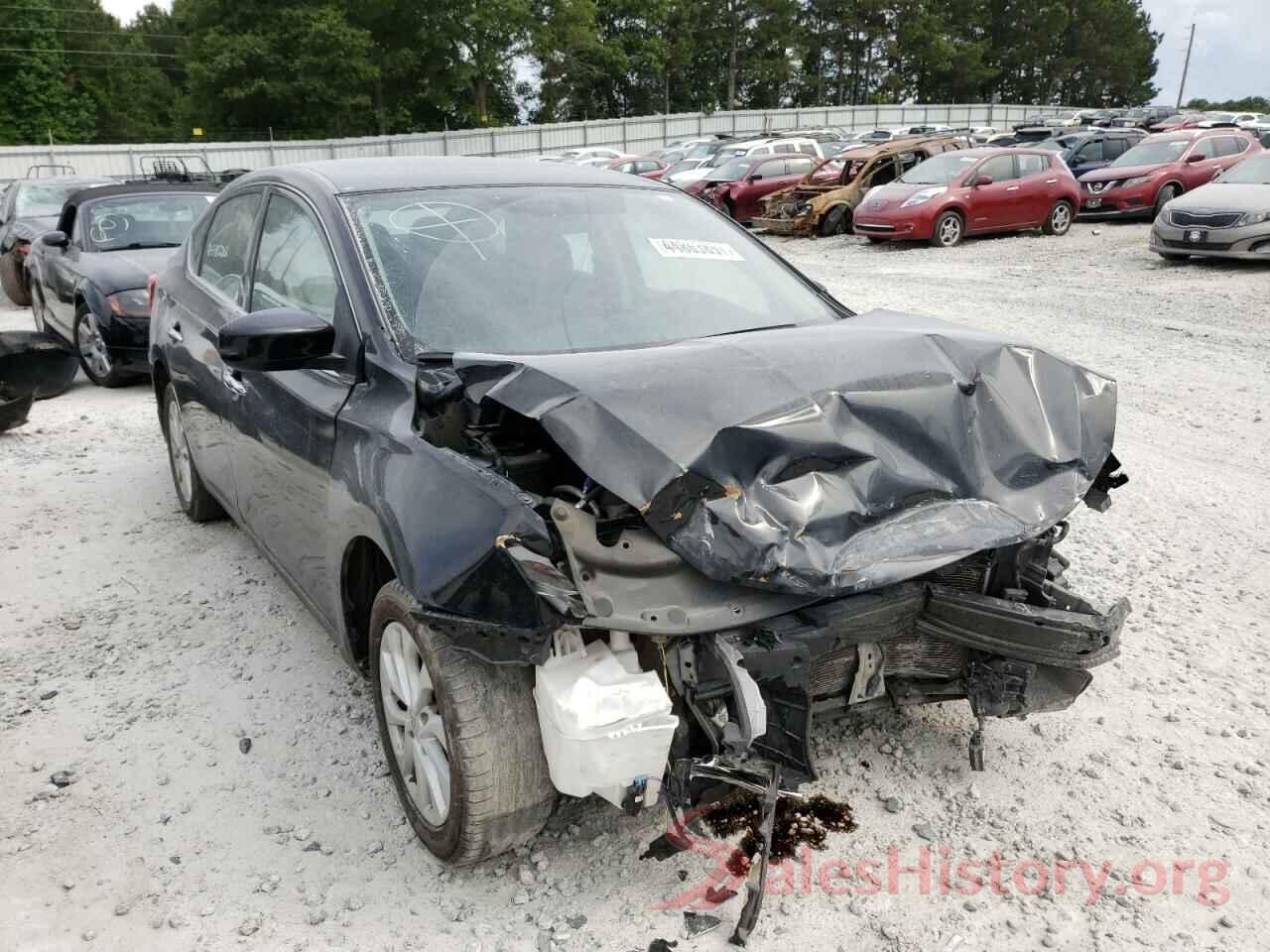 3N1AB7APXKL607714 2019 NISSAN SENTRA