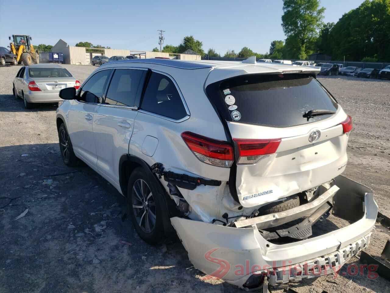 5TDJZRFH9JS551473 2018 TOYOTA HIGHLANDER