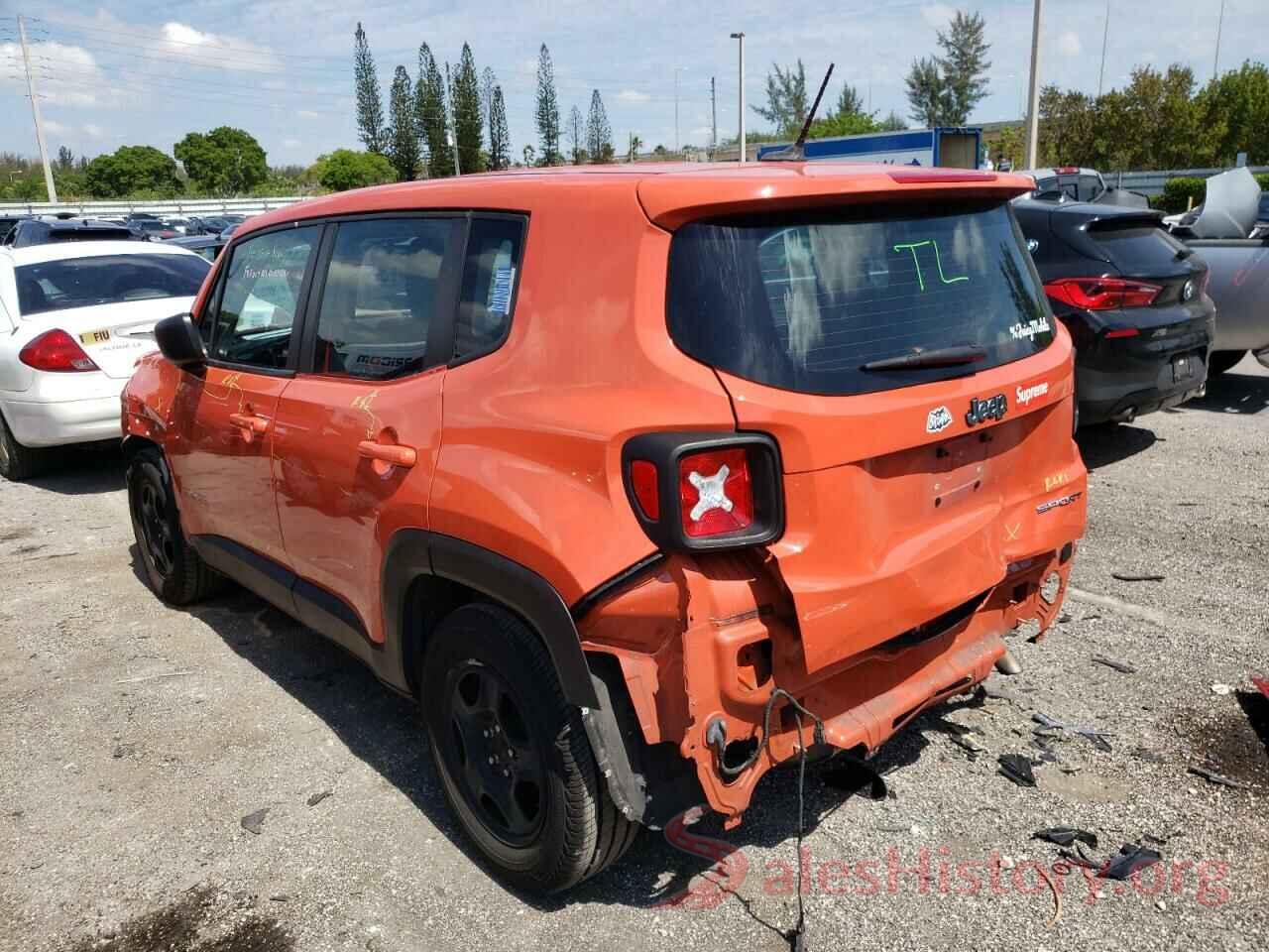 ZACCJAAT0GPD36051 2016 JEEP RENEGADE