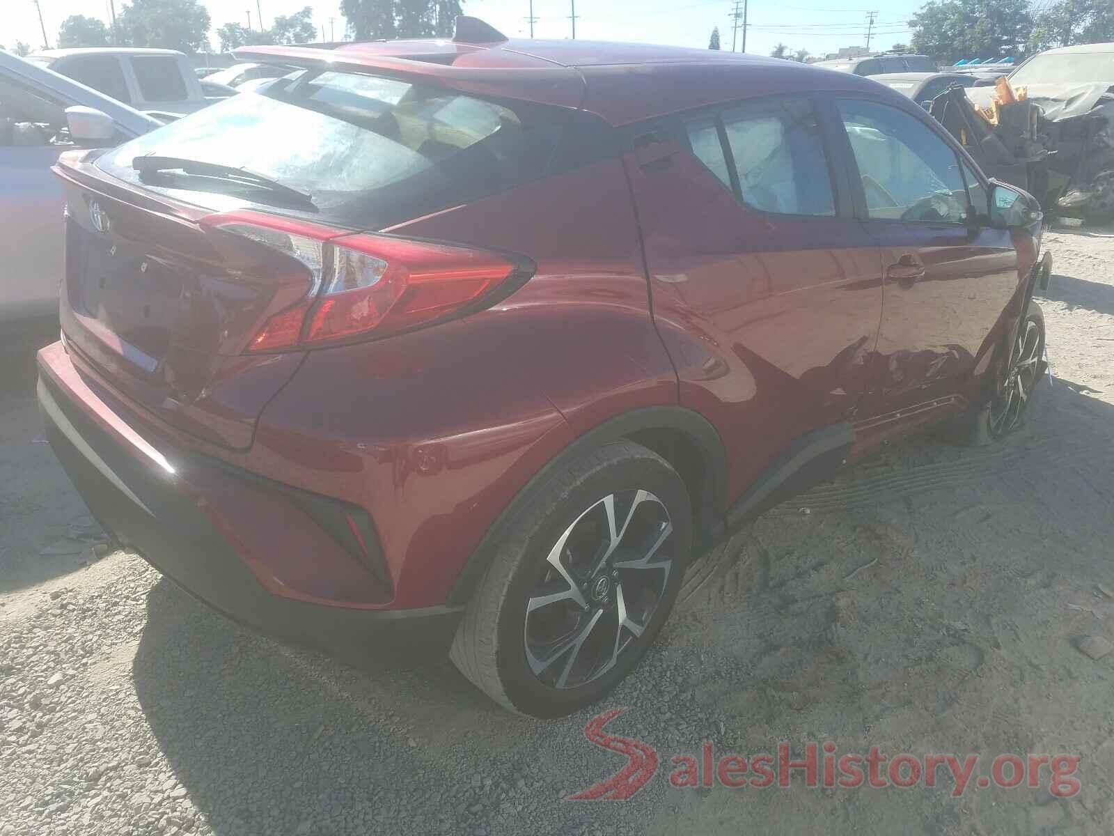 NMTKHMBX3JR054554 2018 TOYOTA C-HR