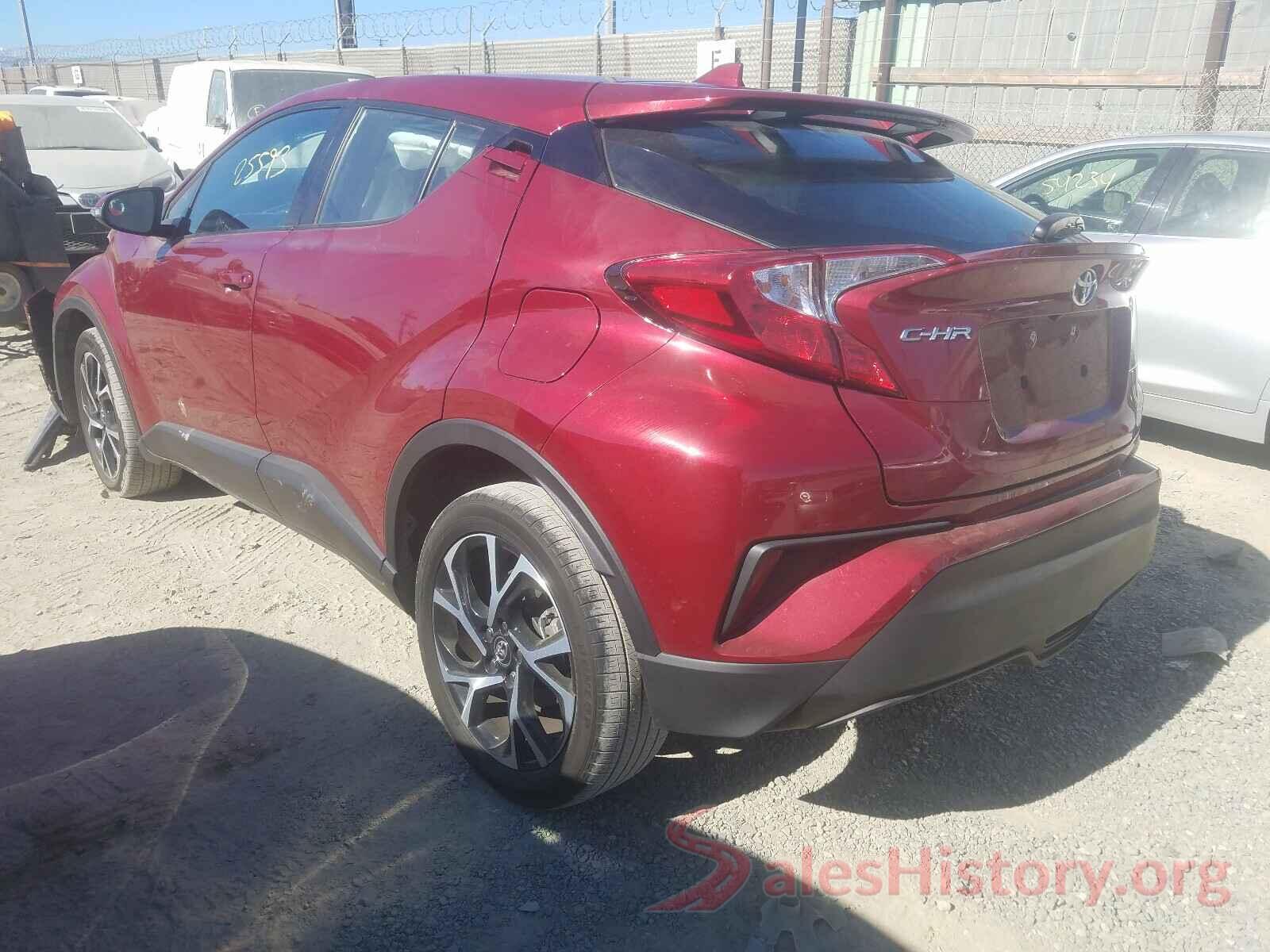 NMTKHMBX3JR054554 2018 TOYOTA C-HR