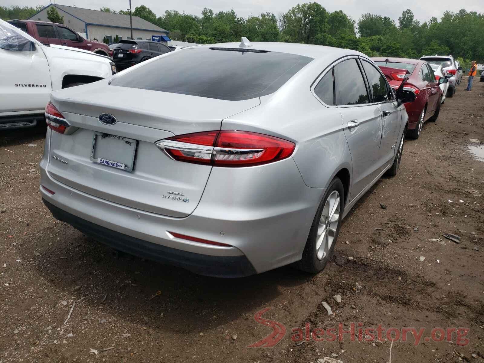 3FA6P0MU8KR256009 2019 FORD FUSION