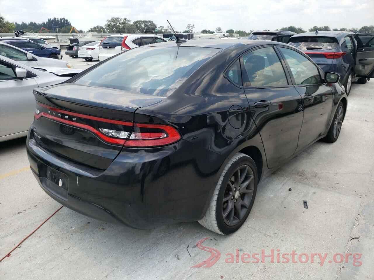 1C3CDFAA8GD767372 2016 DODGE DART