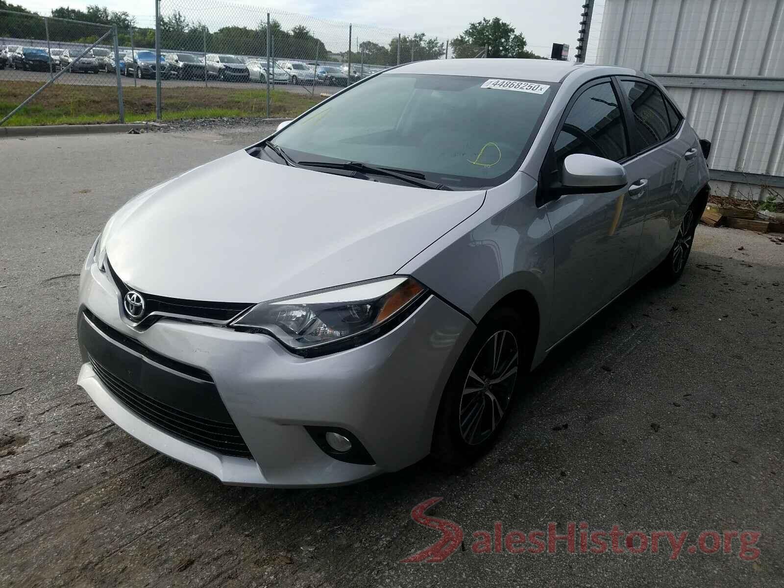 2T1BURHE7GC582020 2016 TOYOTA COROLLA