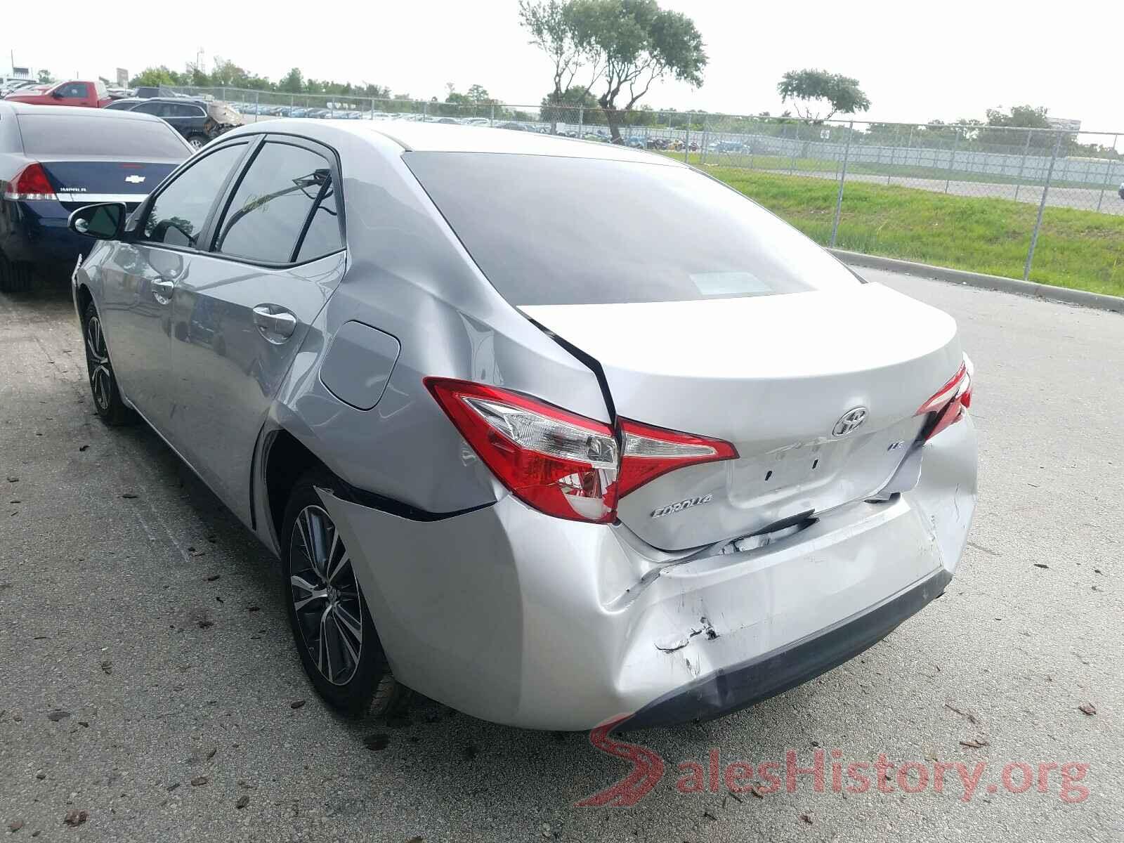 2T1BURHE7GC582020 2016 TOYOTA COROLLA