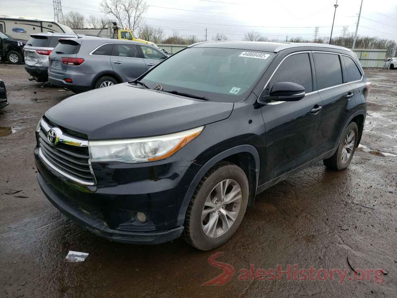 5TDJKRFH0FS132570 2015 TOYOTA HIGHLANDER