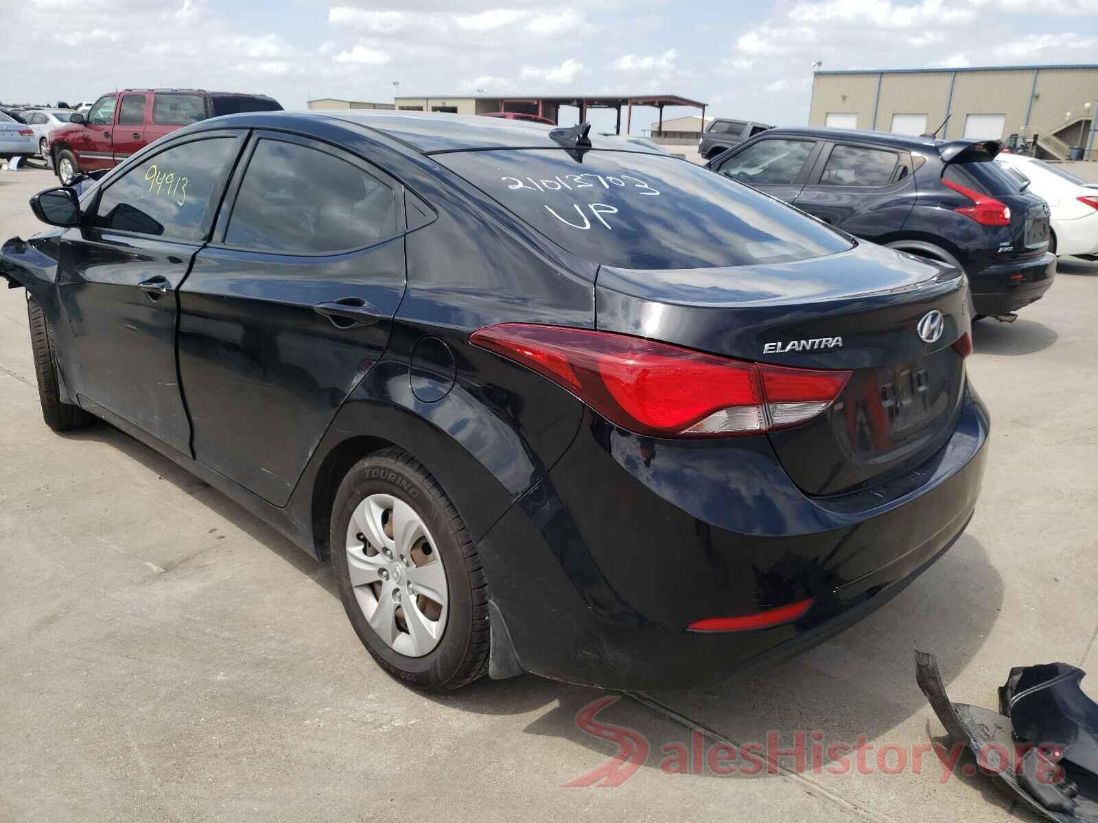 KMHDH4AE0GU547215 2016 HYUNDAI ELANTRA