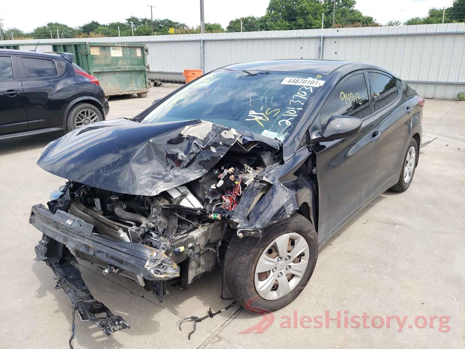 KMHDH4AE0GU547215 2016 HYUNDAI ELANTRA