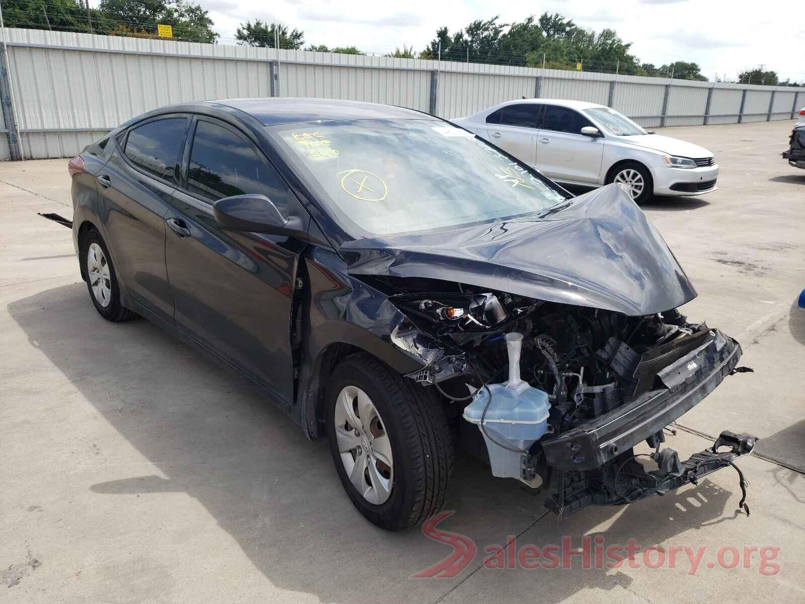 KMHDH4AE0GU547215 2016 HYUNDAI ELANTRA