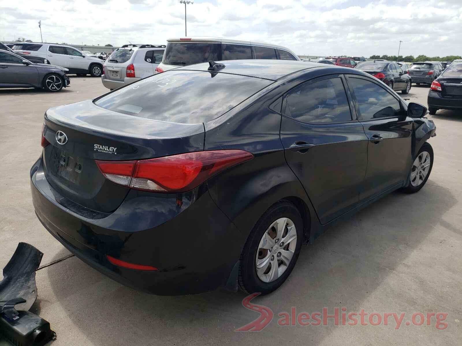 KMHDH4AE0GU547215 2016 HYUNDAI ELANTRA