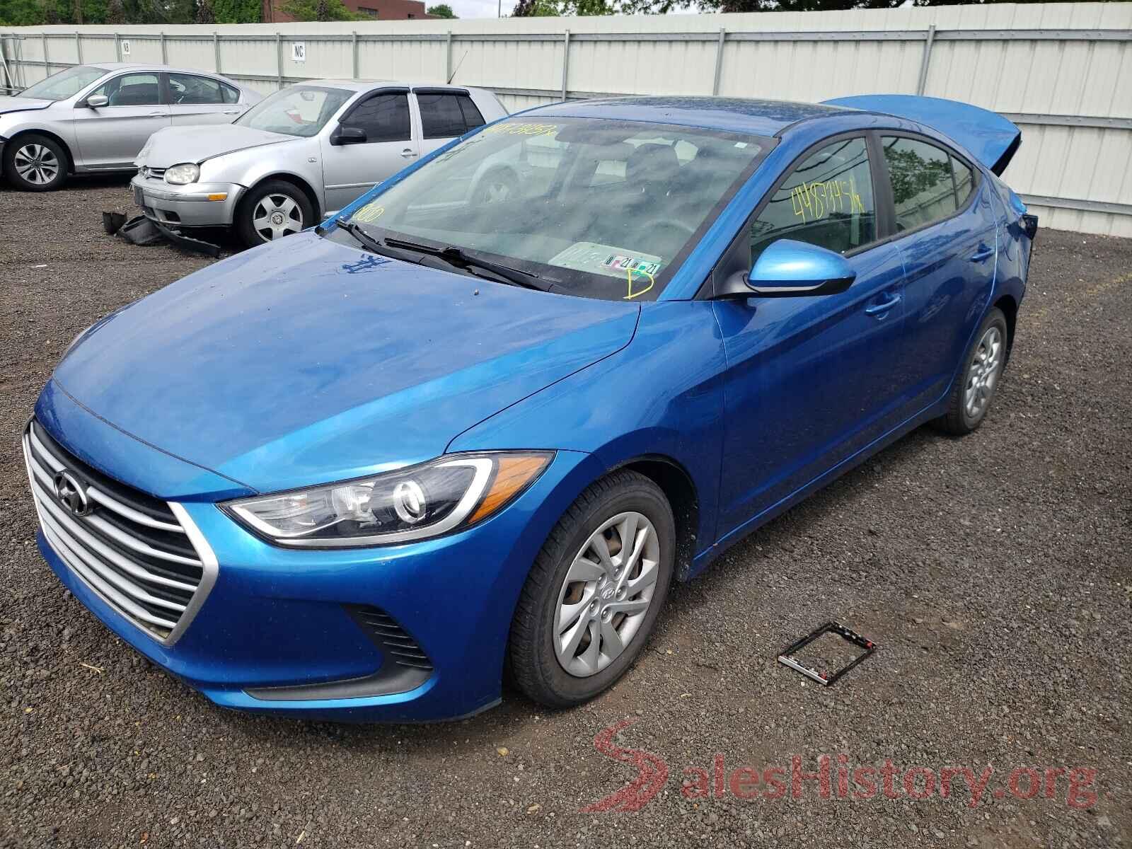 5NPD74LF5HH099997 2017 HYUNDAI ELANTRA