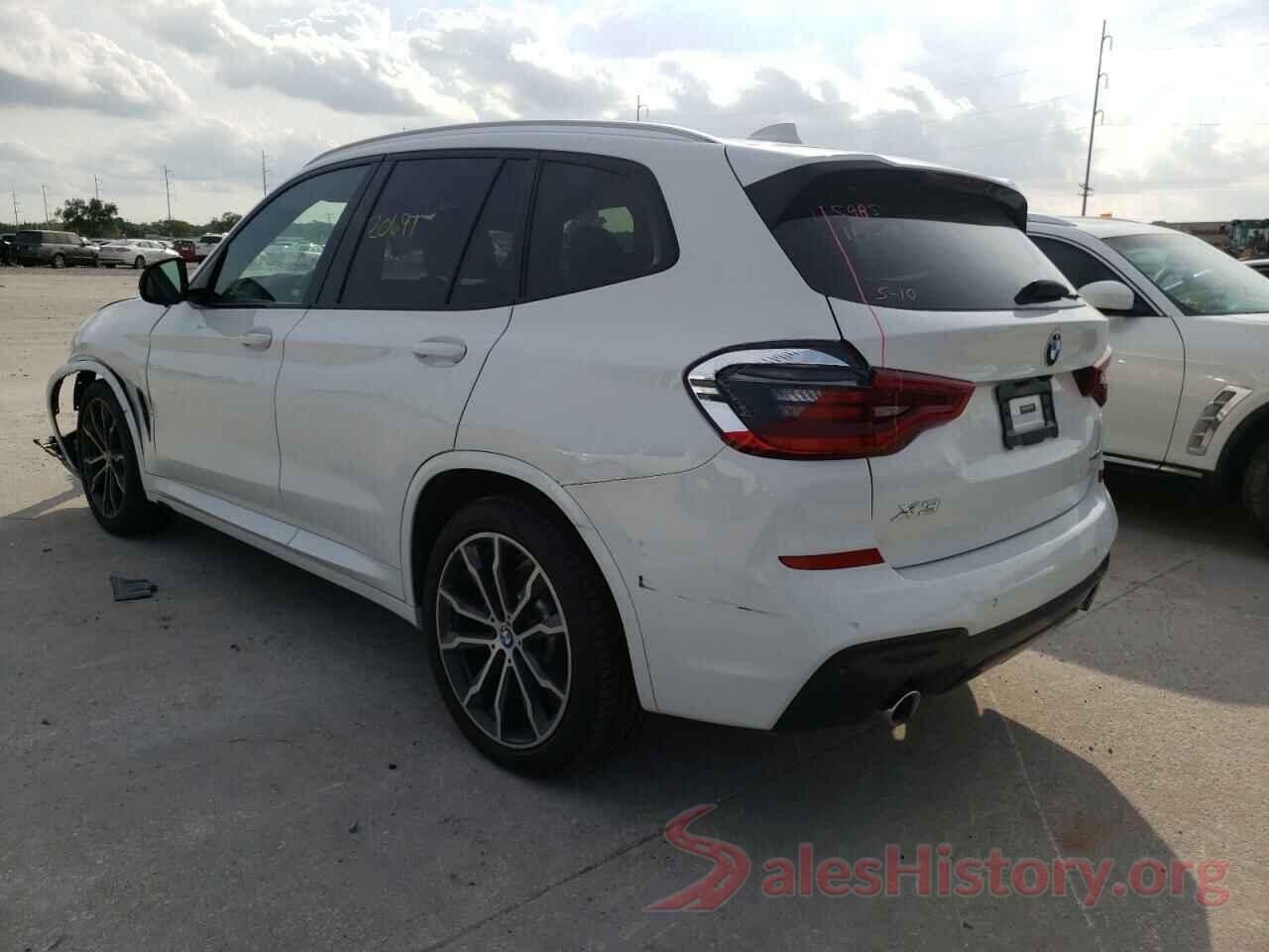 5UXTR7C5XKLF32667 2019 BMW X3