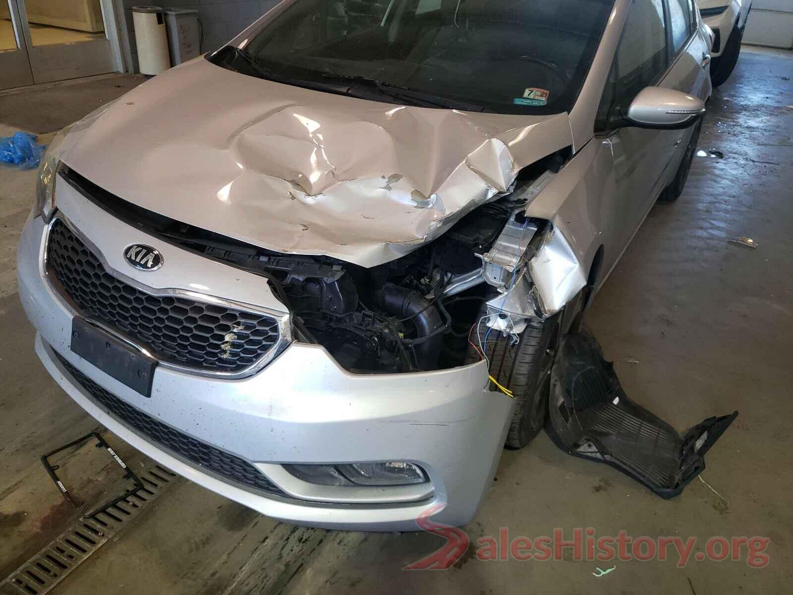 KNAFX4A87G5529604 2016 KIA FORTE