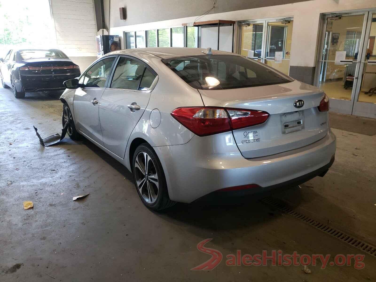 KNAFX4A87G5529604 2016 KIA FORTE