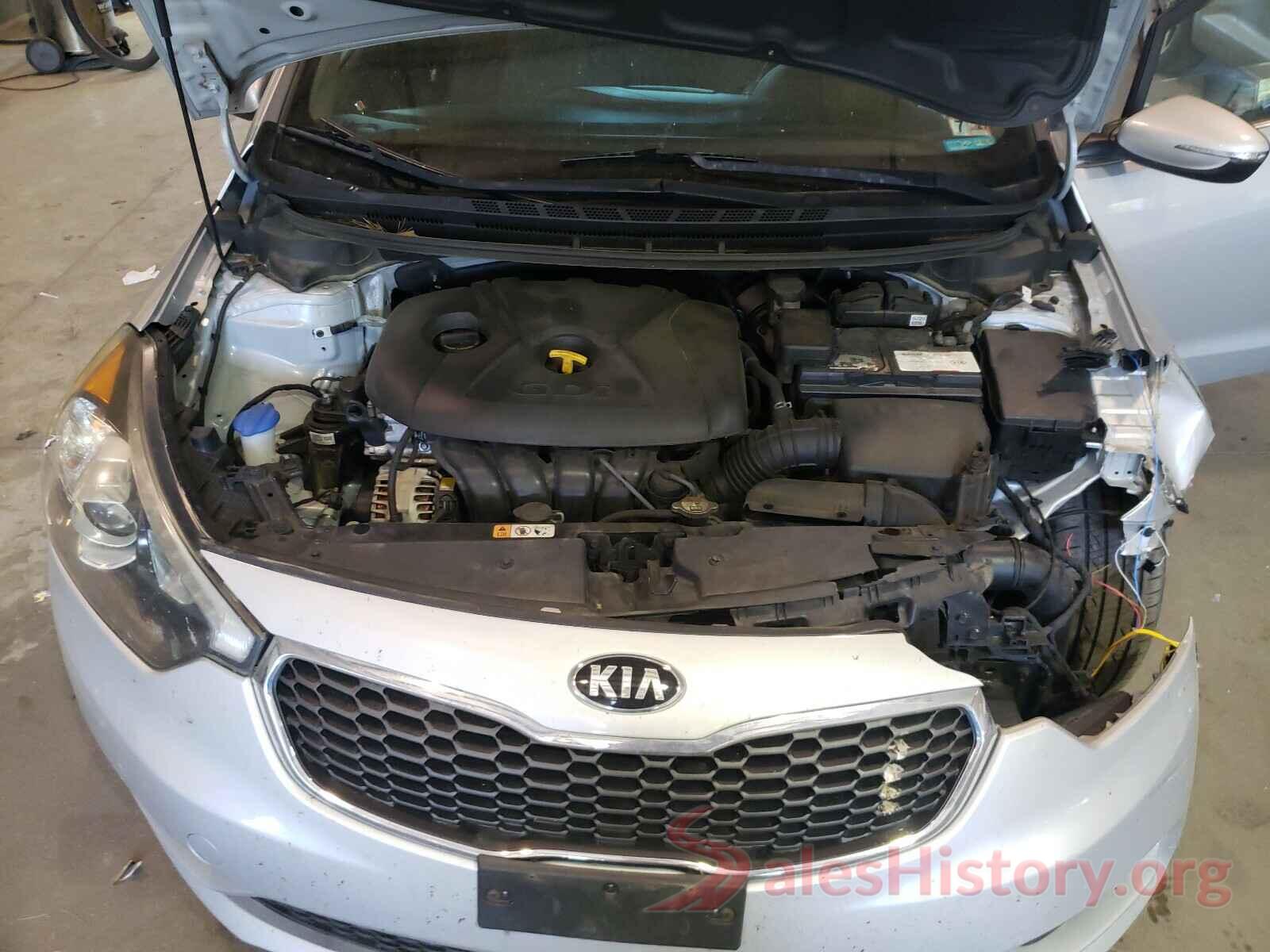 KNAFX4A87G5529604 2016 KIA FORTE