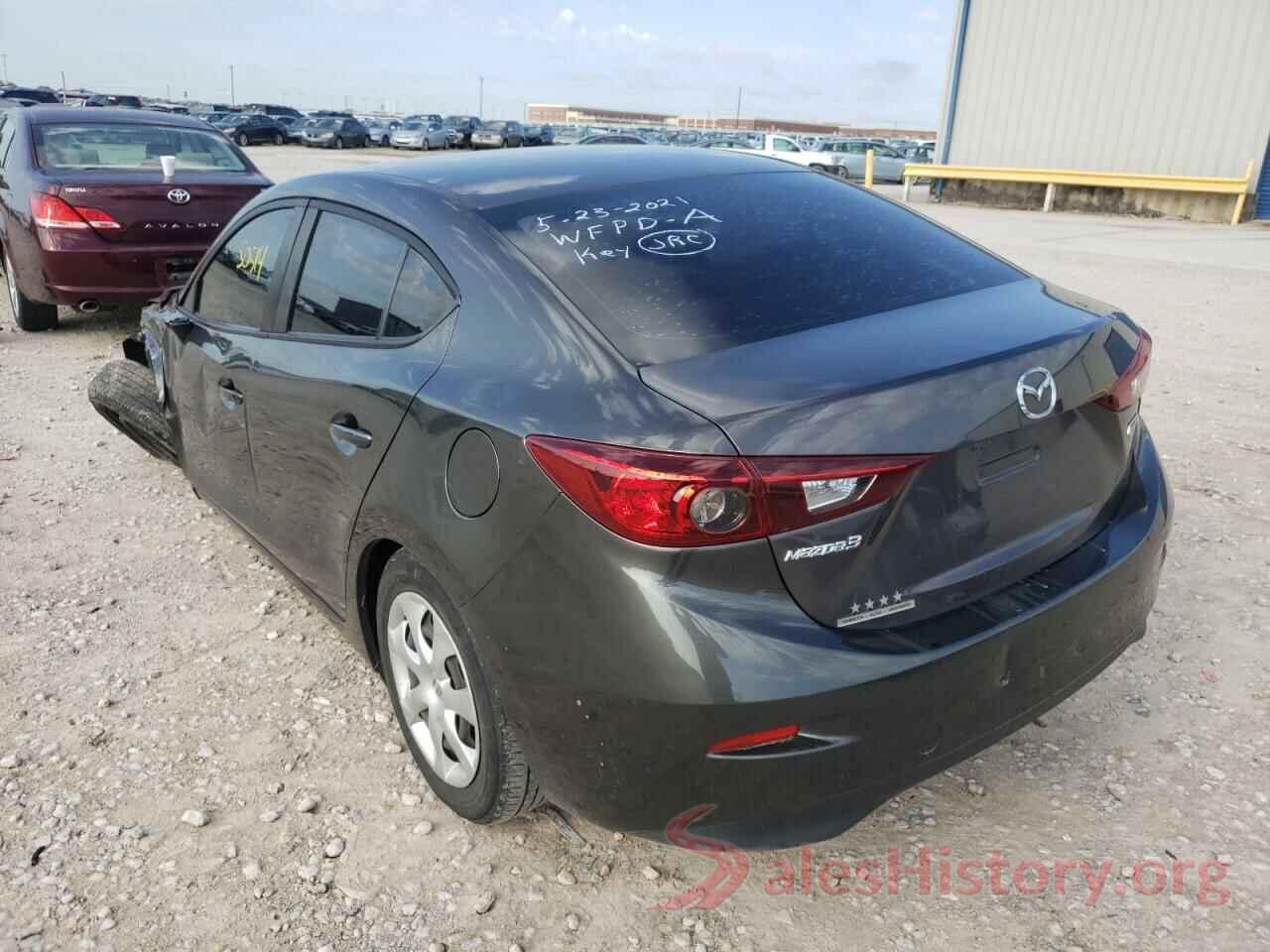 3MZBN1U78HM122988 2017 MAZDA 3